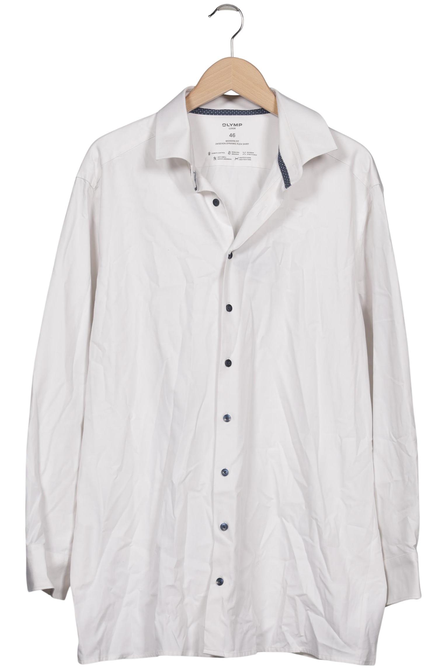 

Olymp Herren Hemd, cremeweiß, Gr. 56