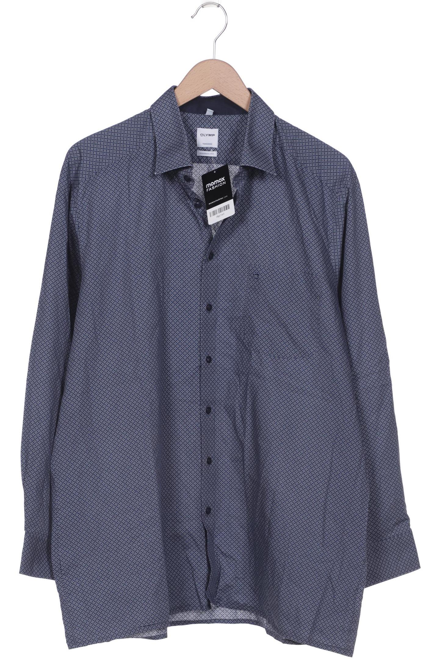 

Olymp Herren Hemd, blau, Gr. 56