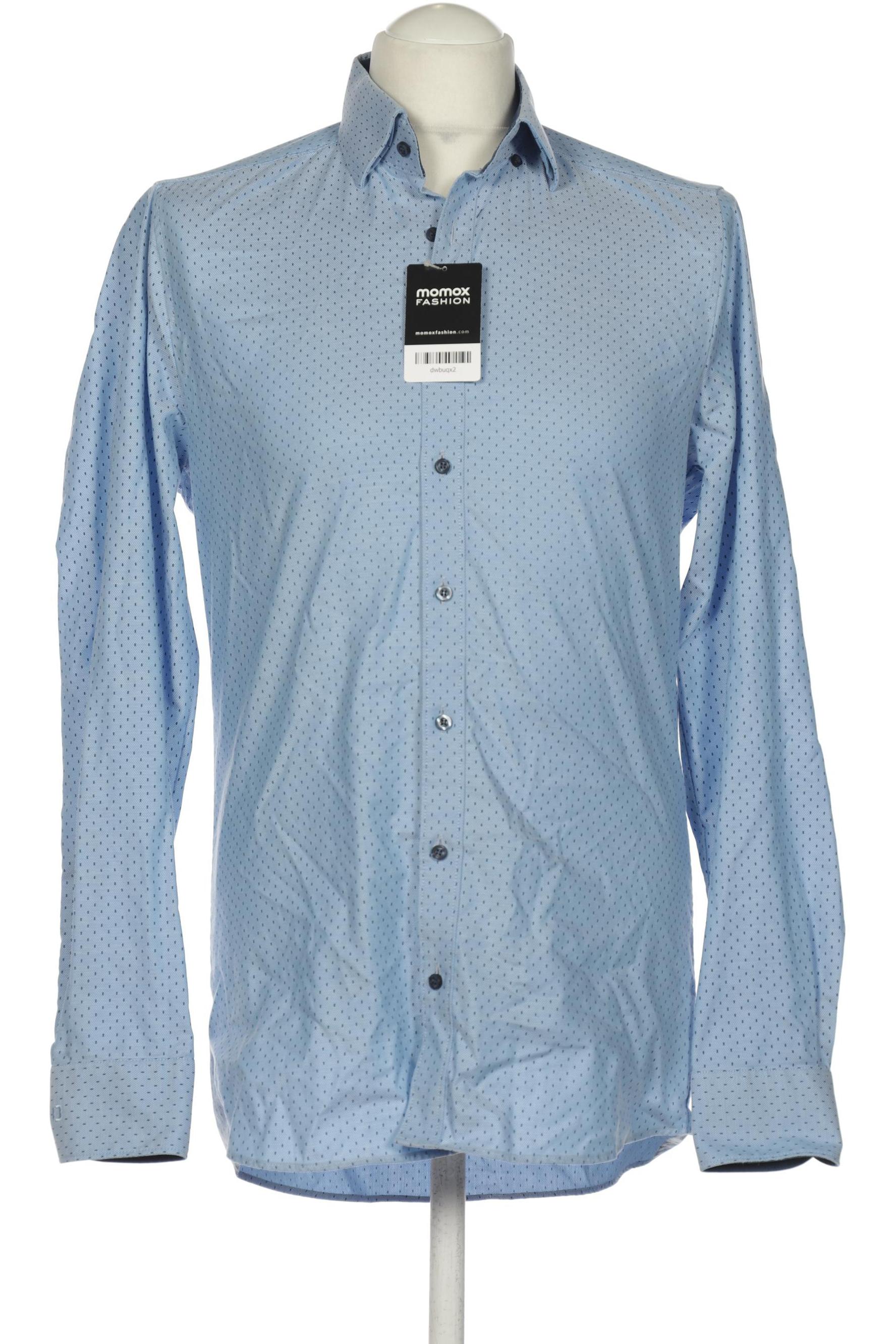 

Olymp Herren Hemd, blau