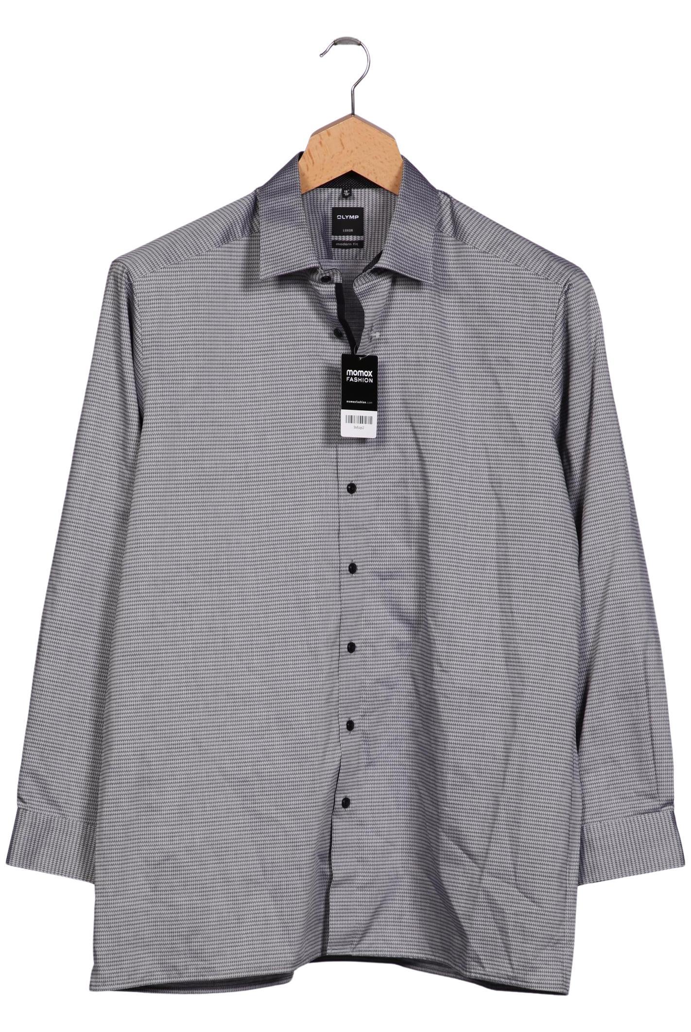 

Olymp Herren Hemd, grau, Gr. 56