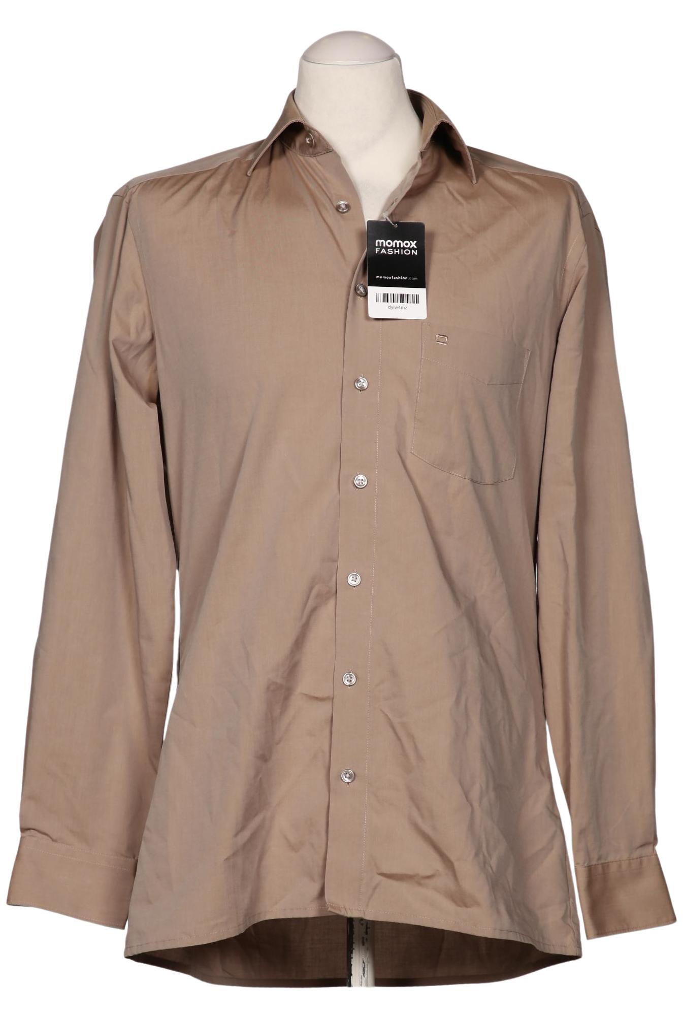 

Olymp Herren Hemd, beige, Gr. 48