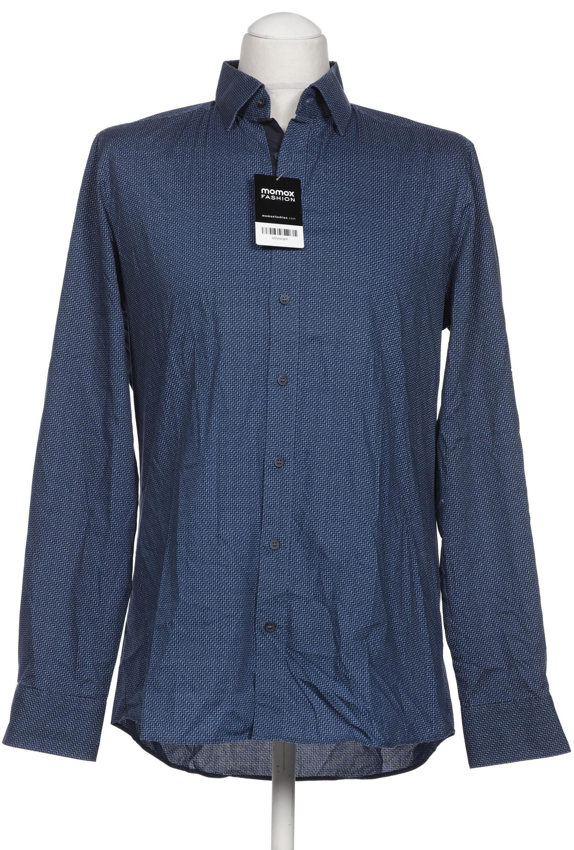 

Olymp Herren Hemd, marineblau