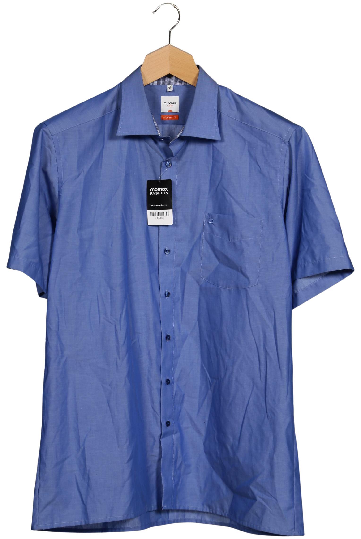 

Olymp Herren Hemd, blau, Gr. 56