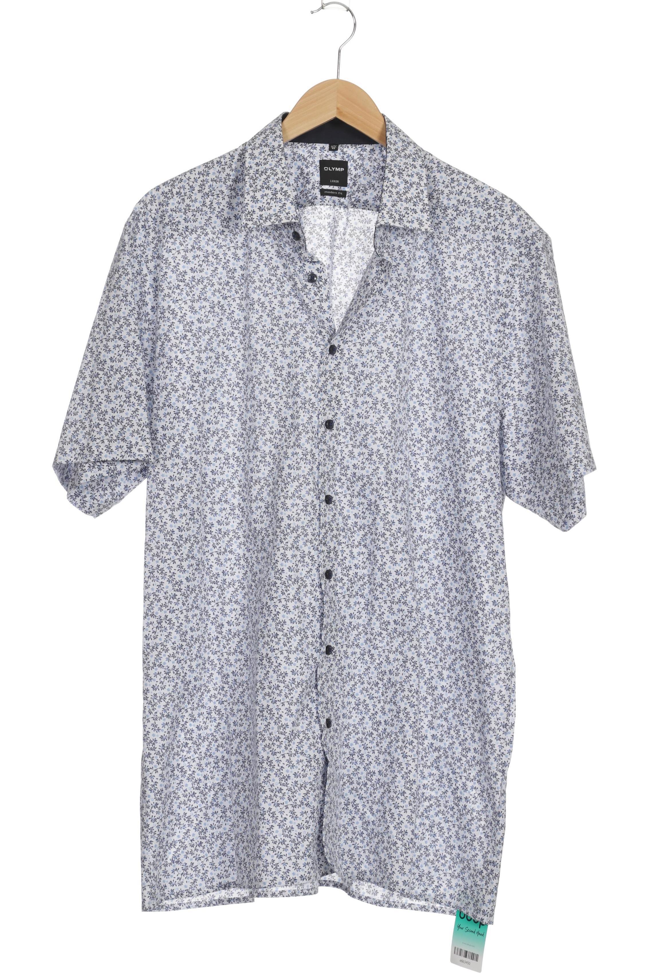 

Olymp Herren Hemd, blau, Gr. 56