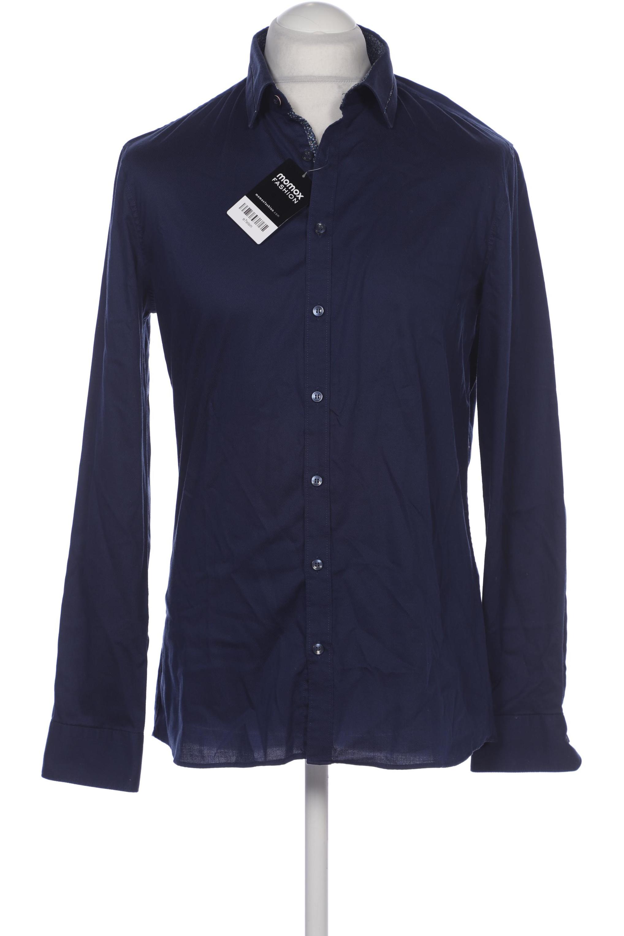 

Olymp Herren Hemd, marineblau, Gr. 52