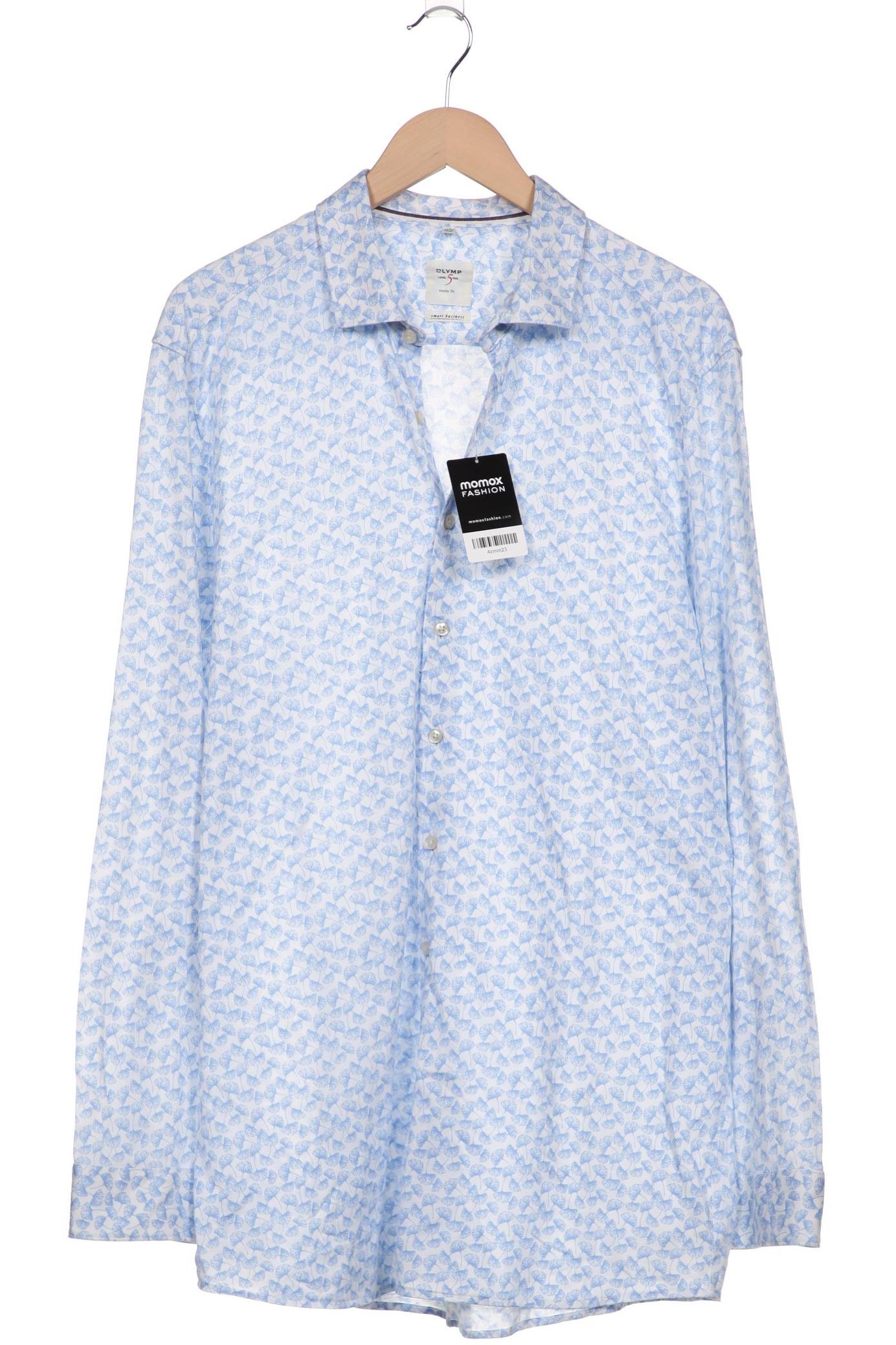 

Olymp Herren Hemd, blau