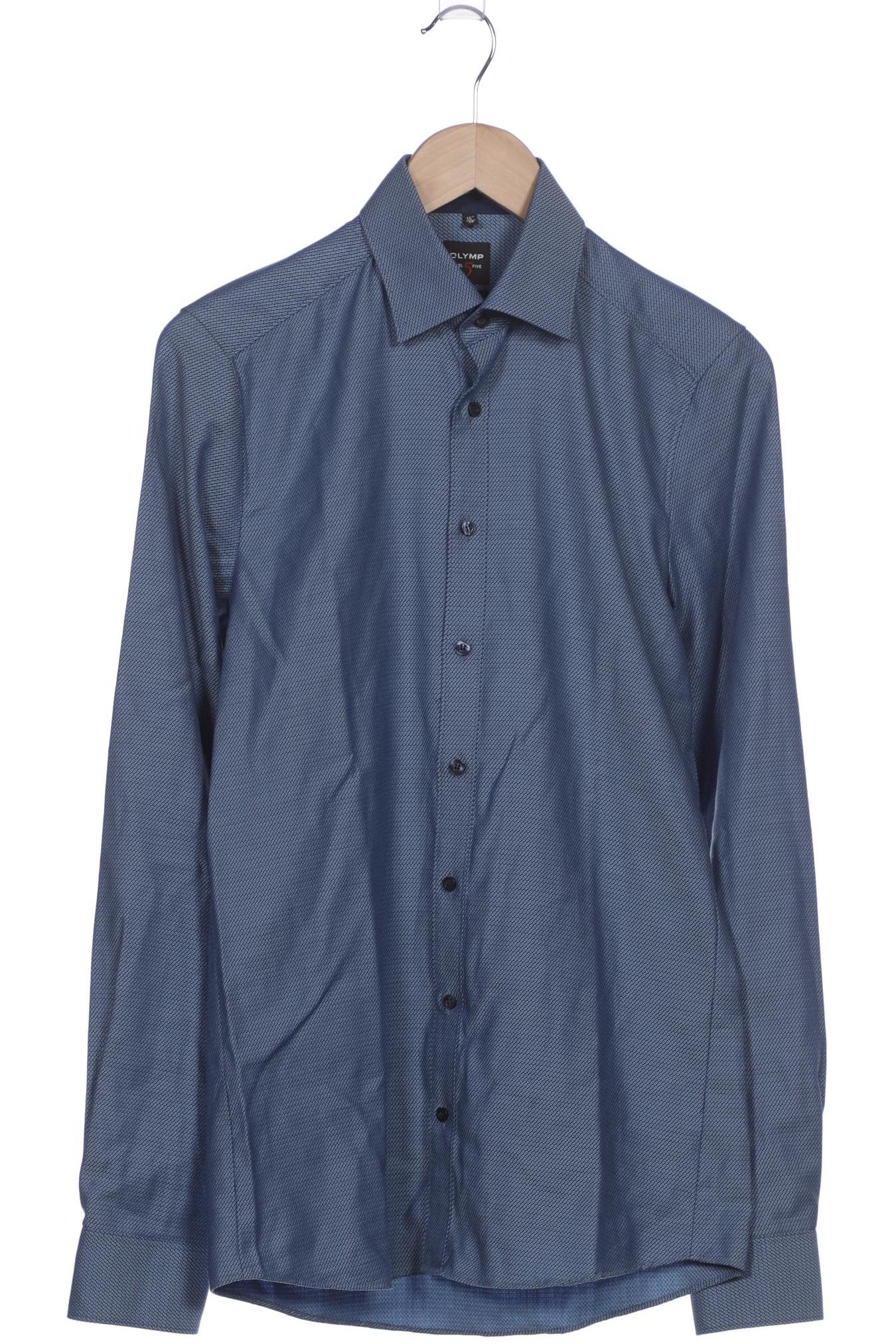 

Olymp Herren Hemd, blau, Gr. 46