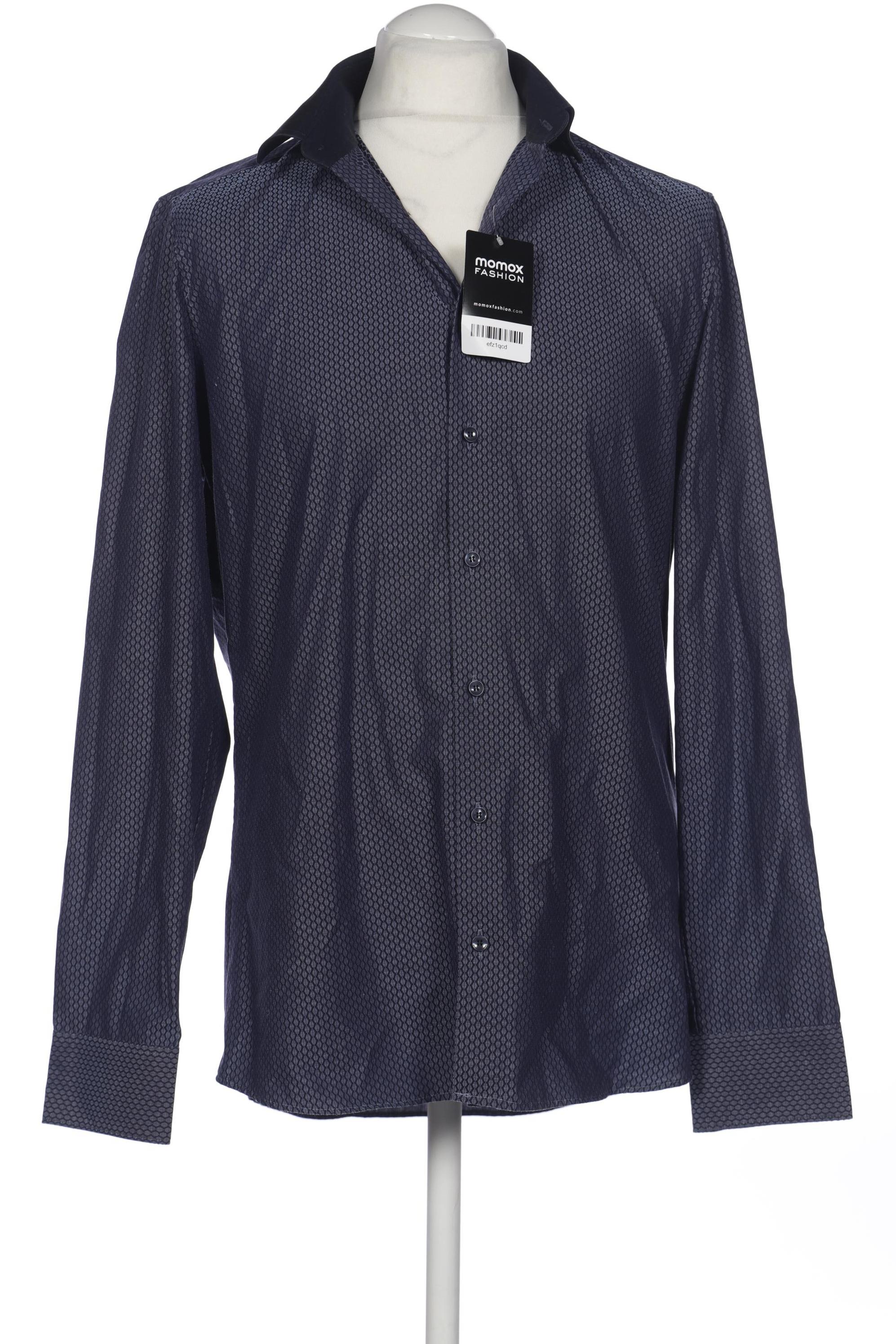 

Olymp Herren Hemd, marineblau