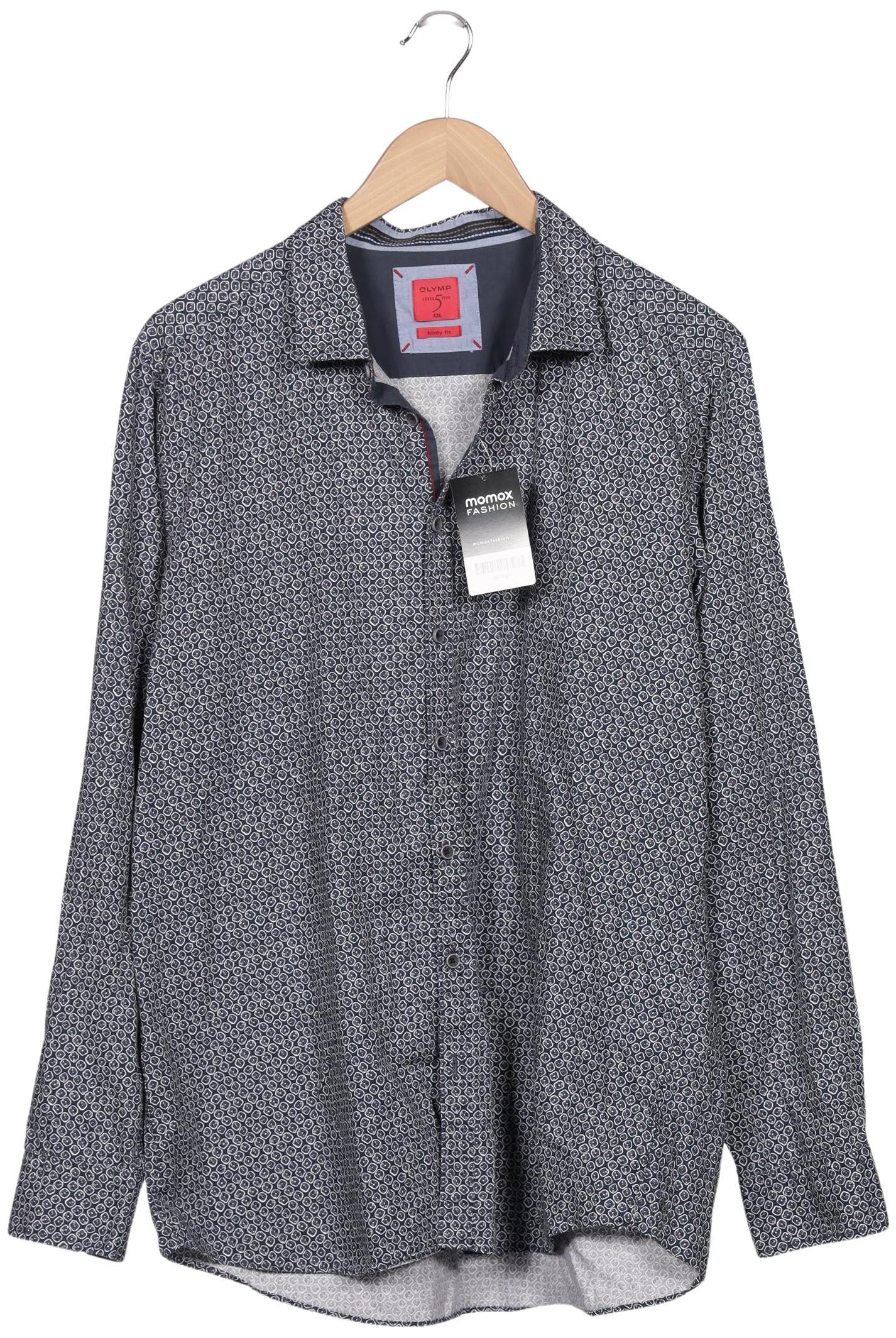 

Olymp Herren Hemd, marineblau, Gr. 56