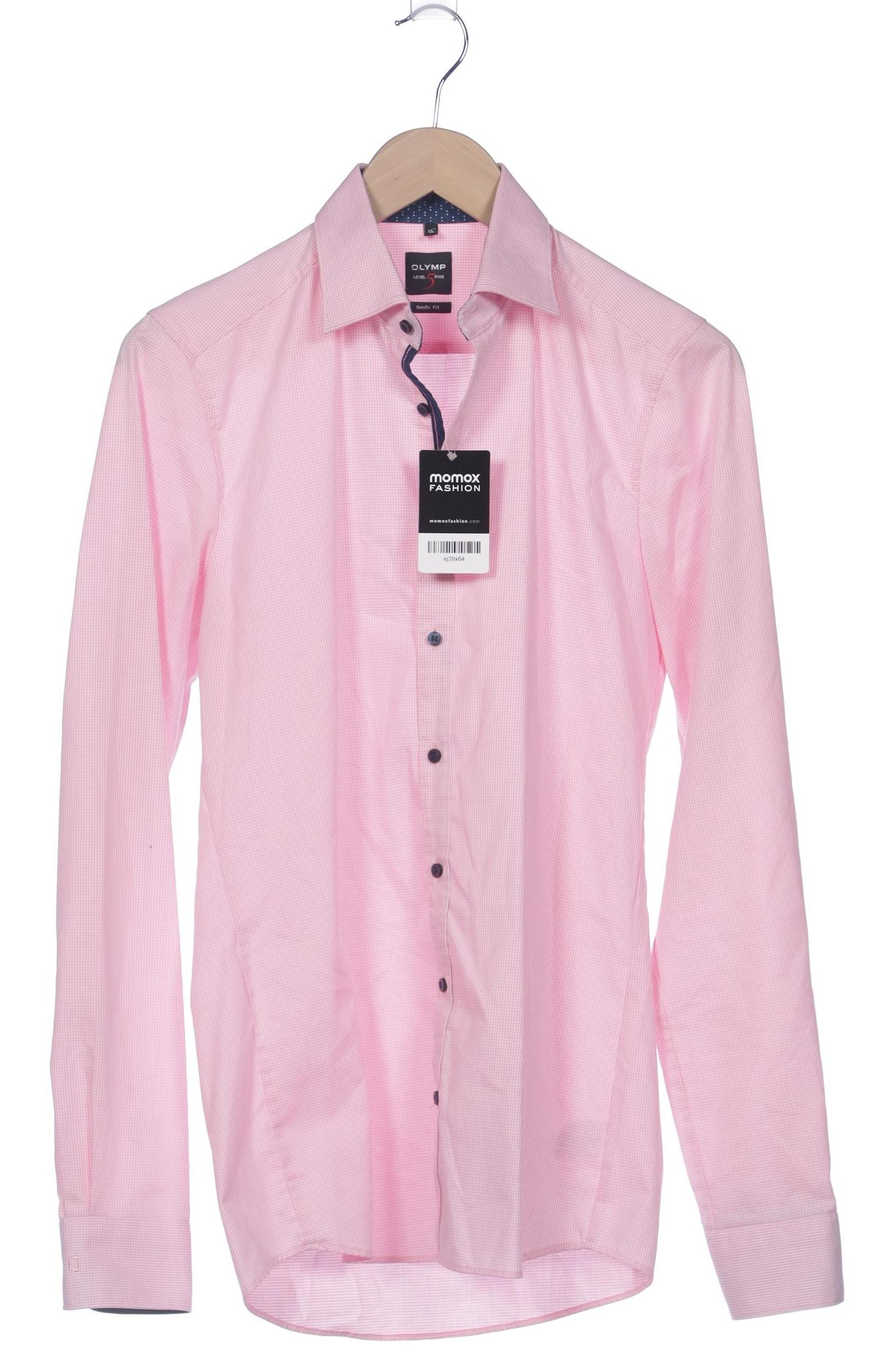 

Olymp Herren Hemd, pink, Gr. 46