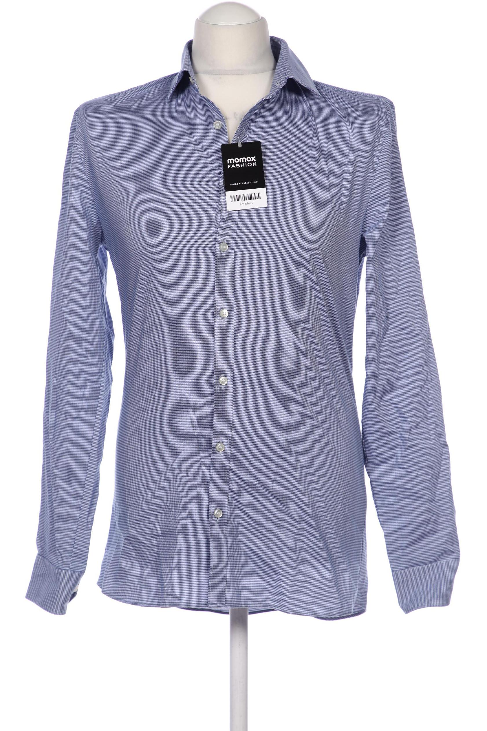 

Olymp Herren Hemd, blau
