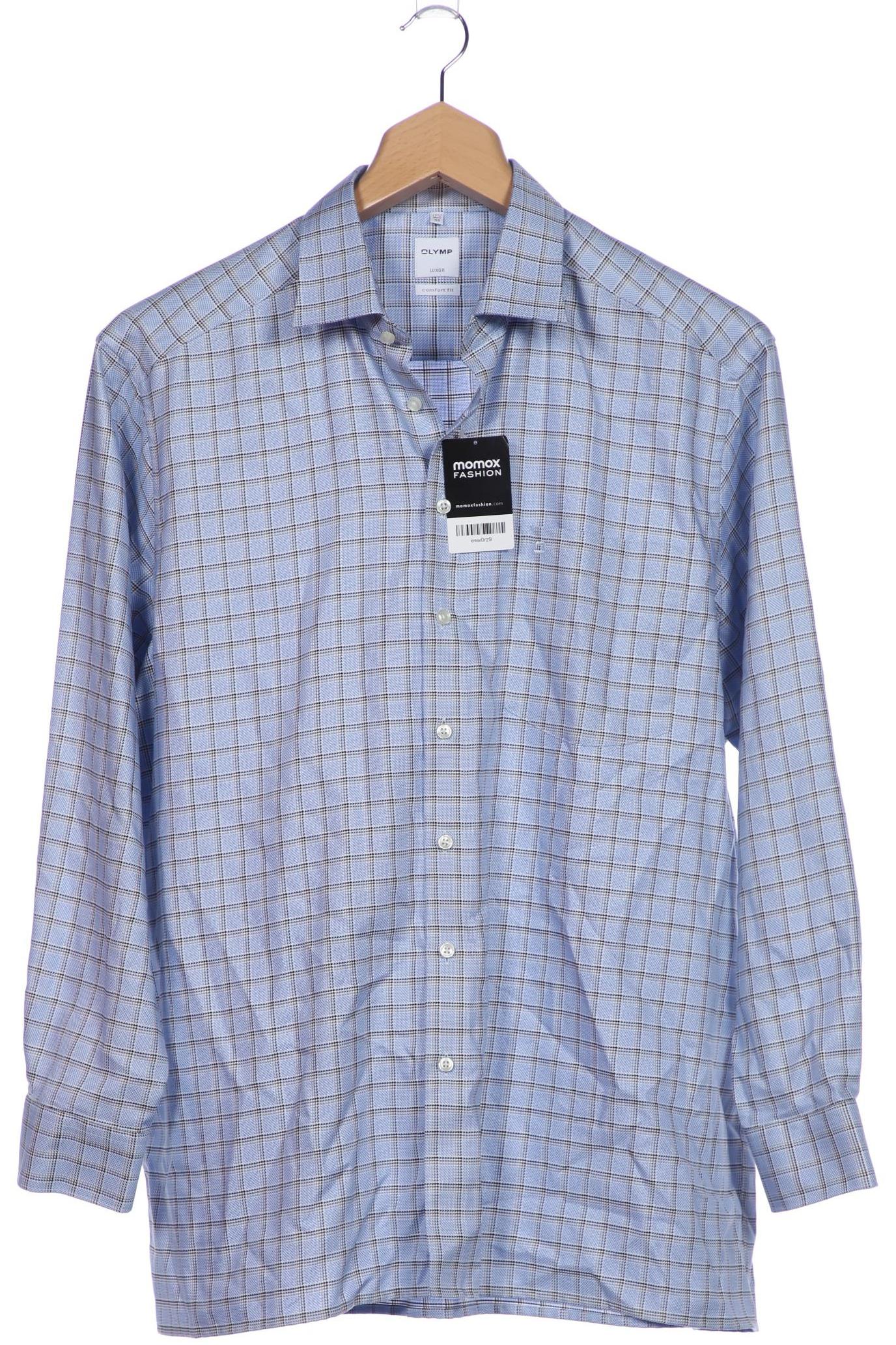 

Olymp Herren Hemd, blau, Gr. 56