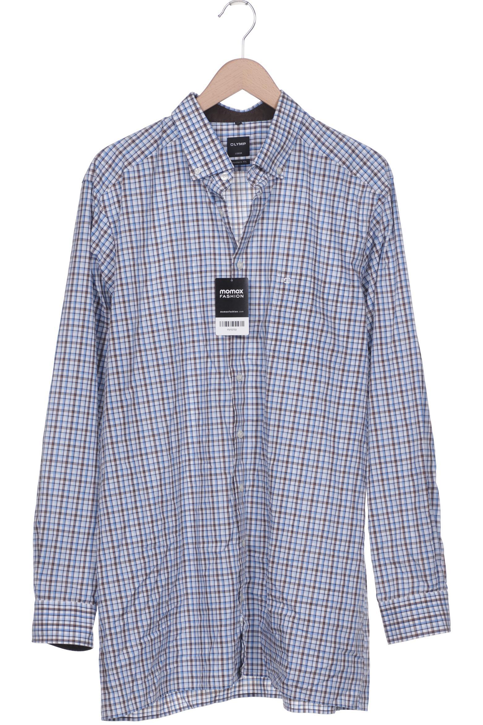 

Olymp Herren Hemd, blau