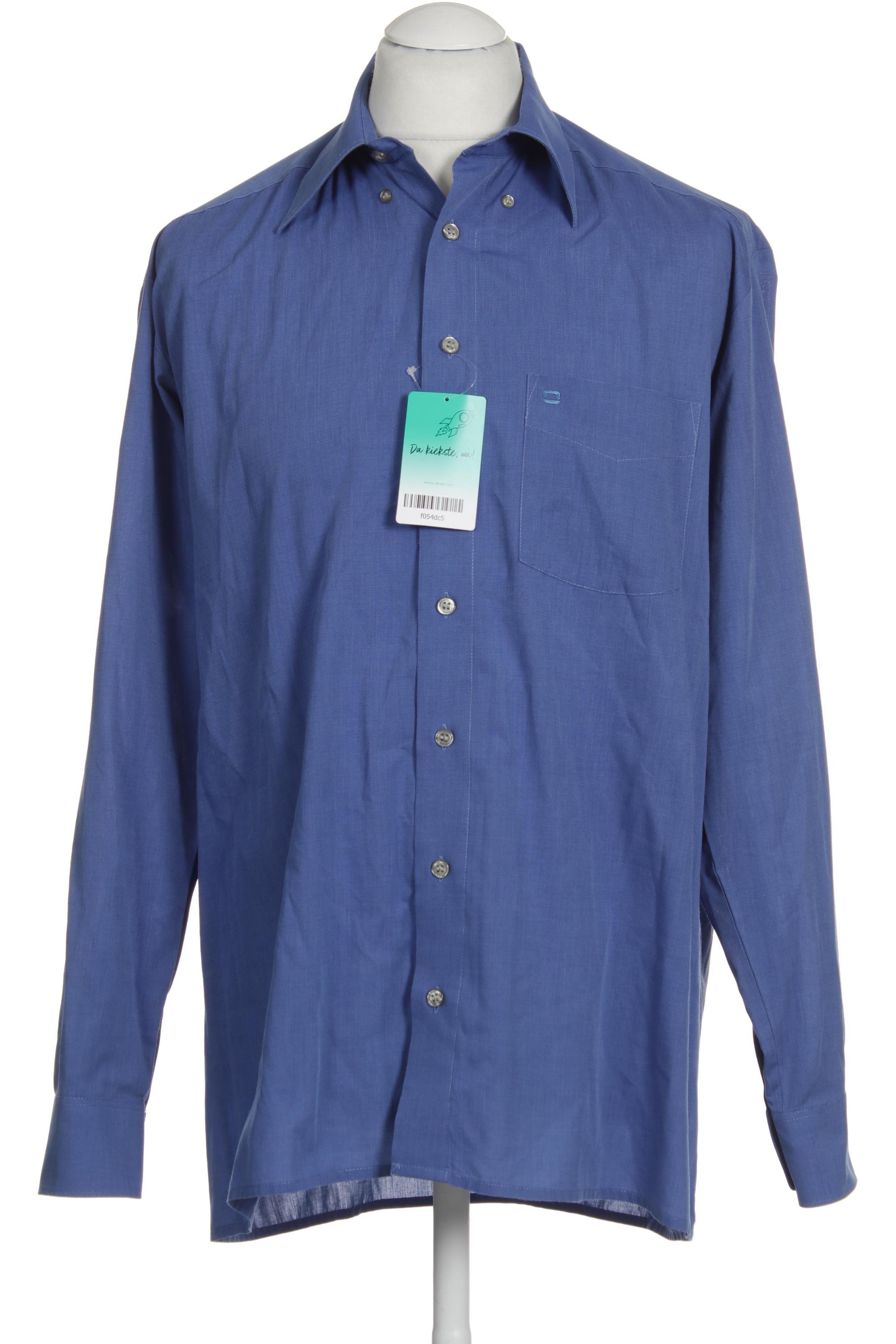 Thumbnail - Olymp Herren Hemd, blau, Gr.