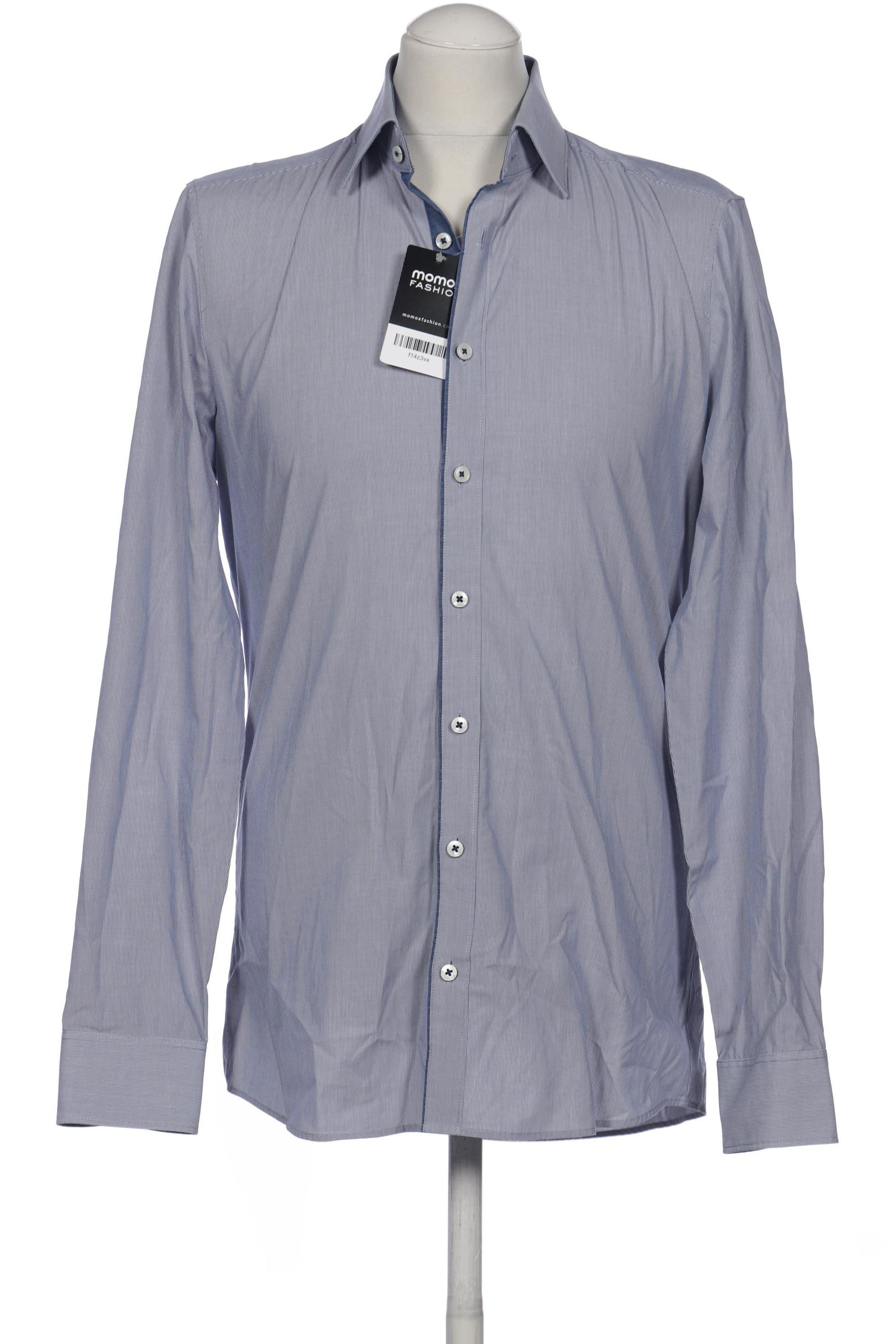 

Olymp Herren Hemd, blau