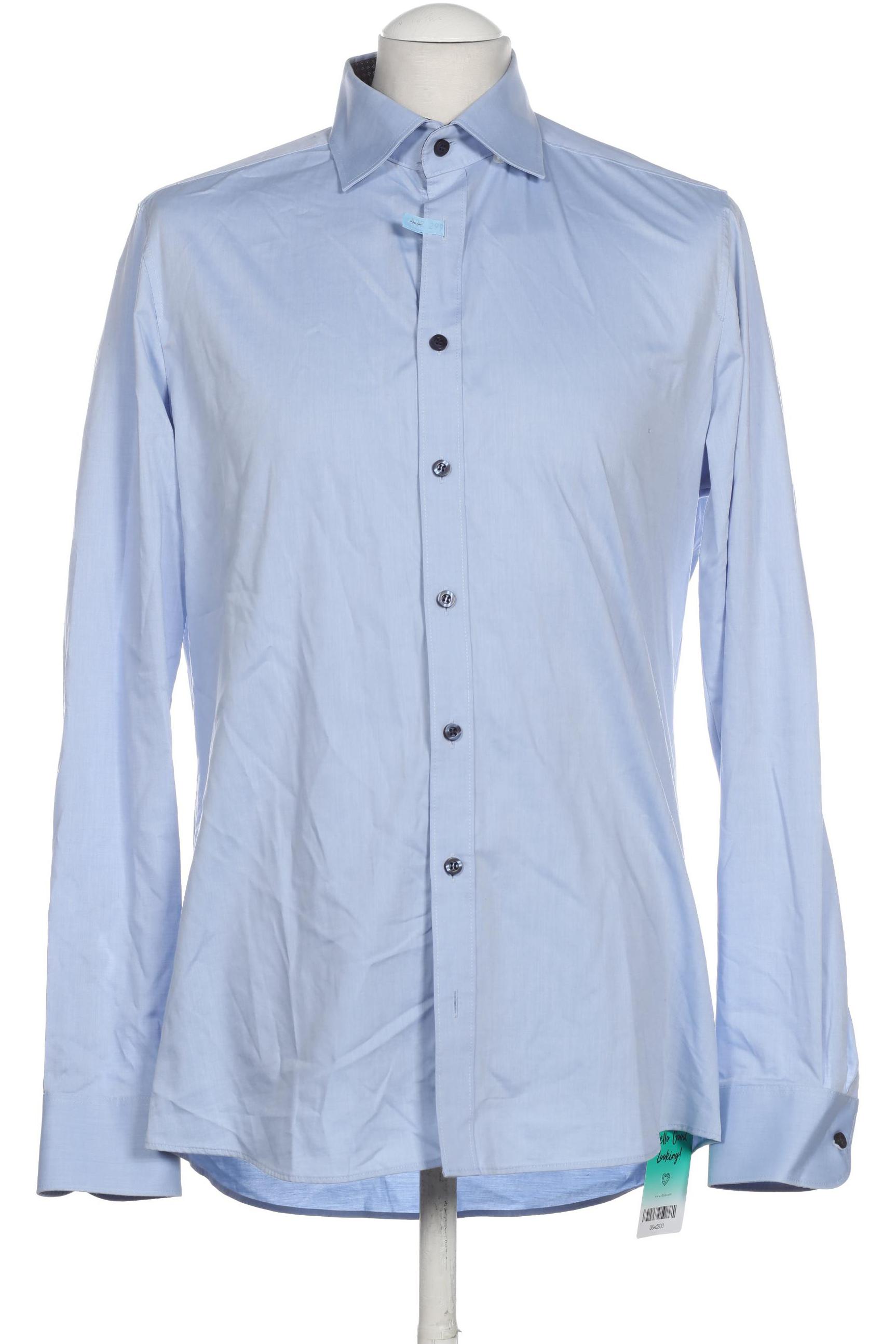 Thumbnail - Olymp Herren Hemd, blau, Gr. 40