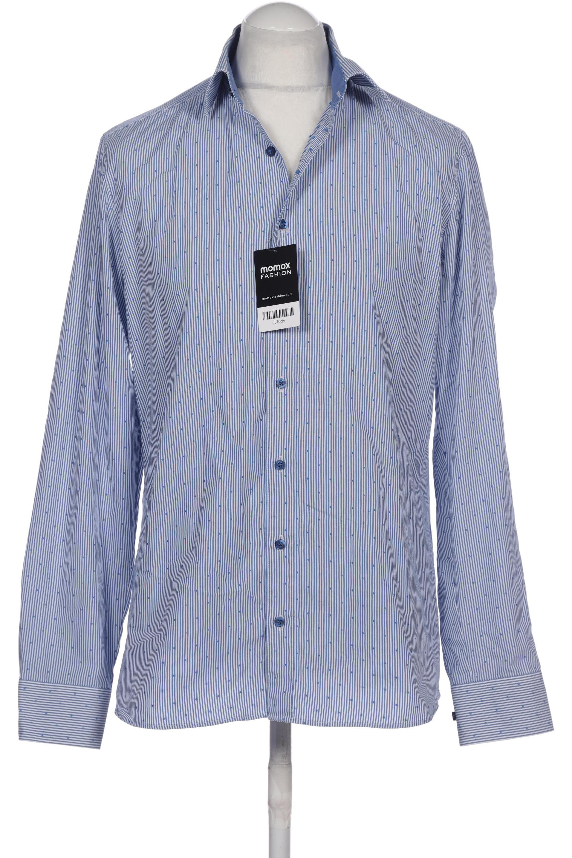 

Olymp Herren Hemd, blau