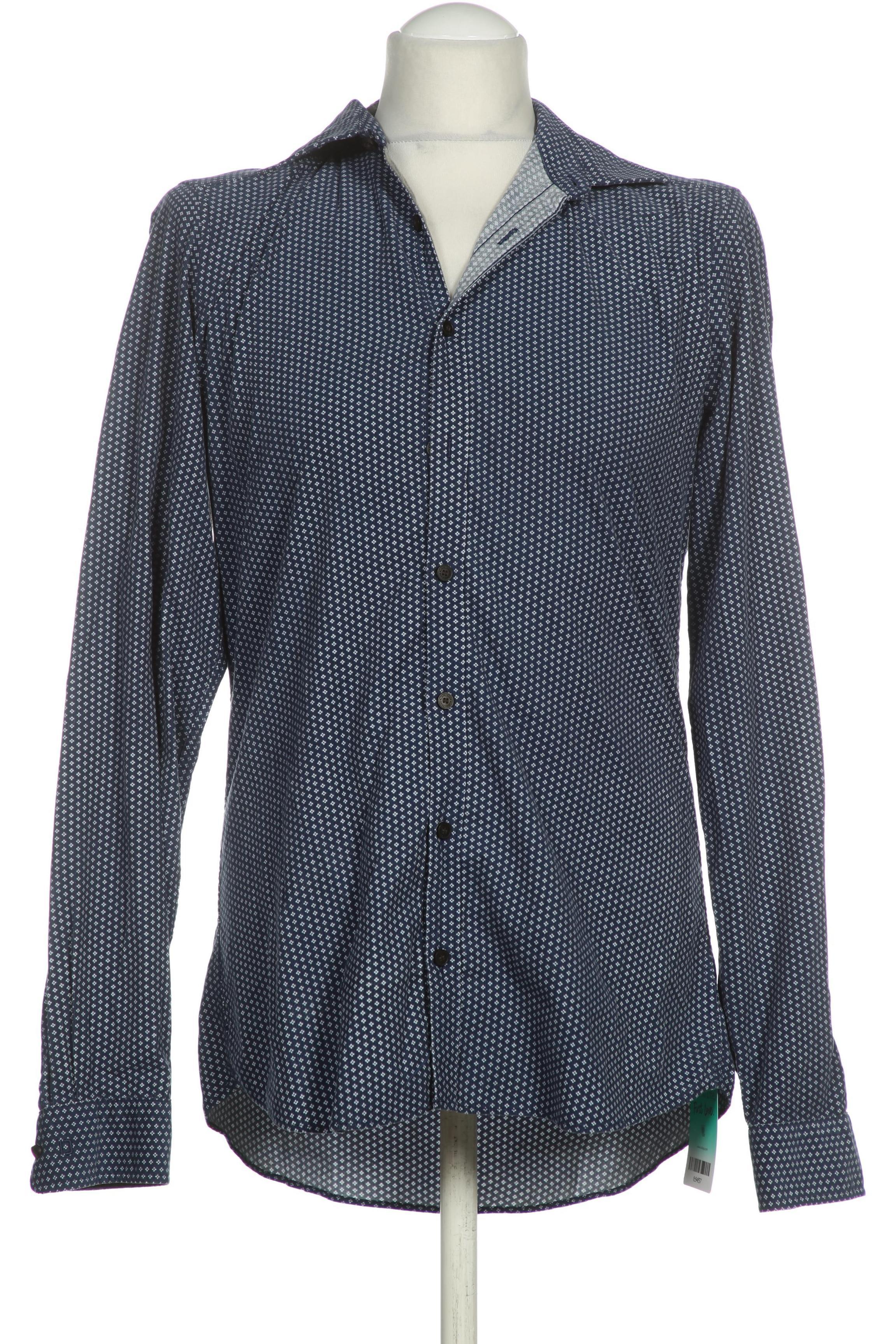 

Olymp Herren Hemd, marineblau, Gr. 48