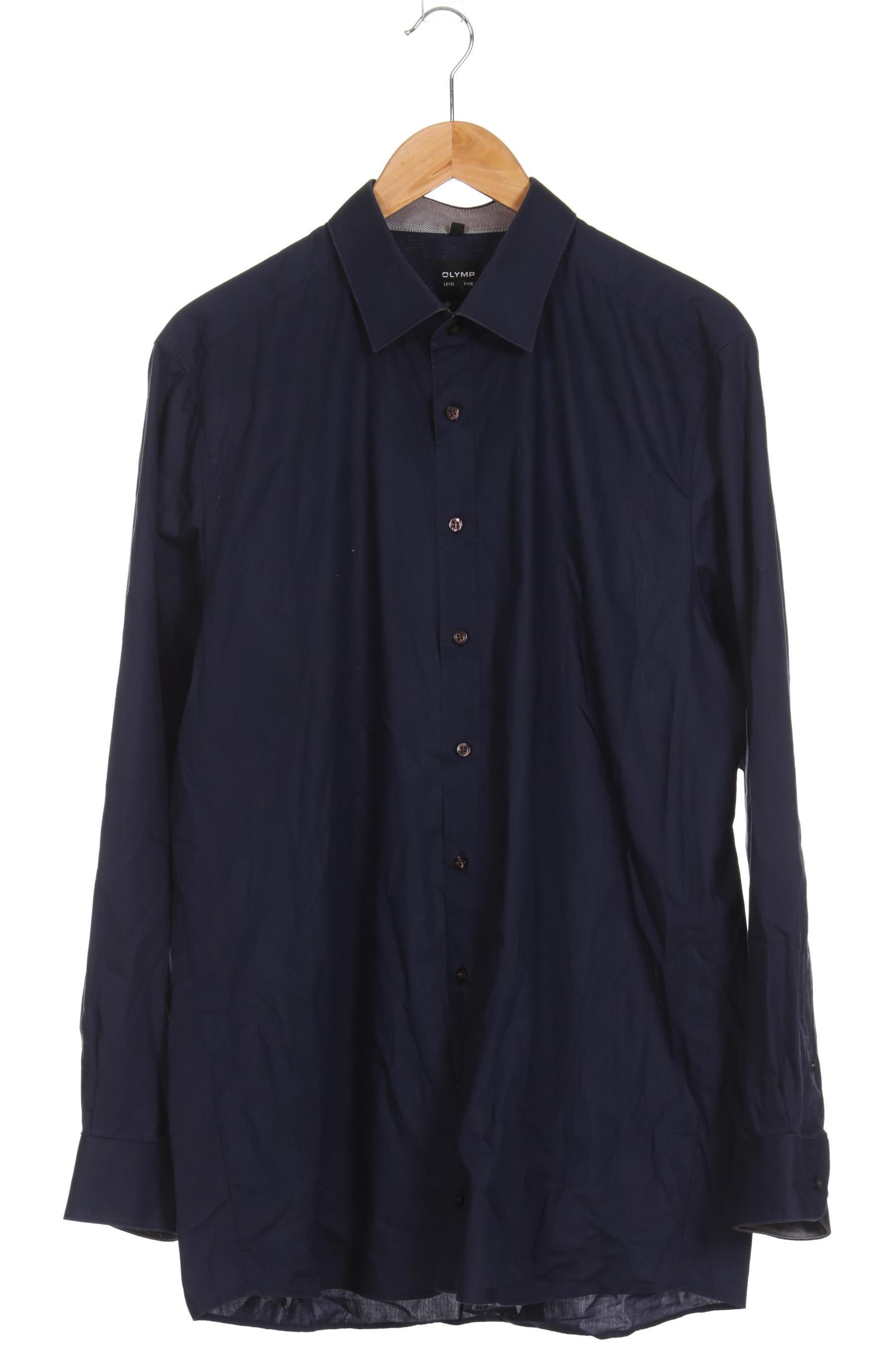 

Olymp Herren Hemd, blau, Gr.
