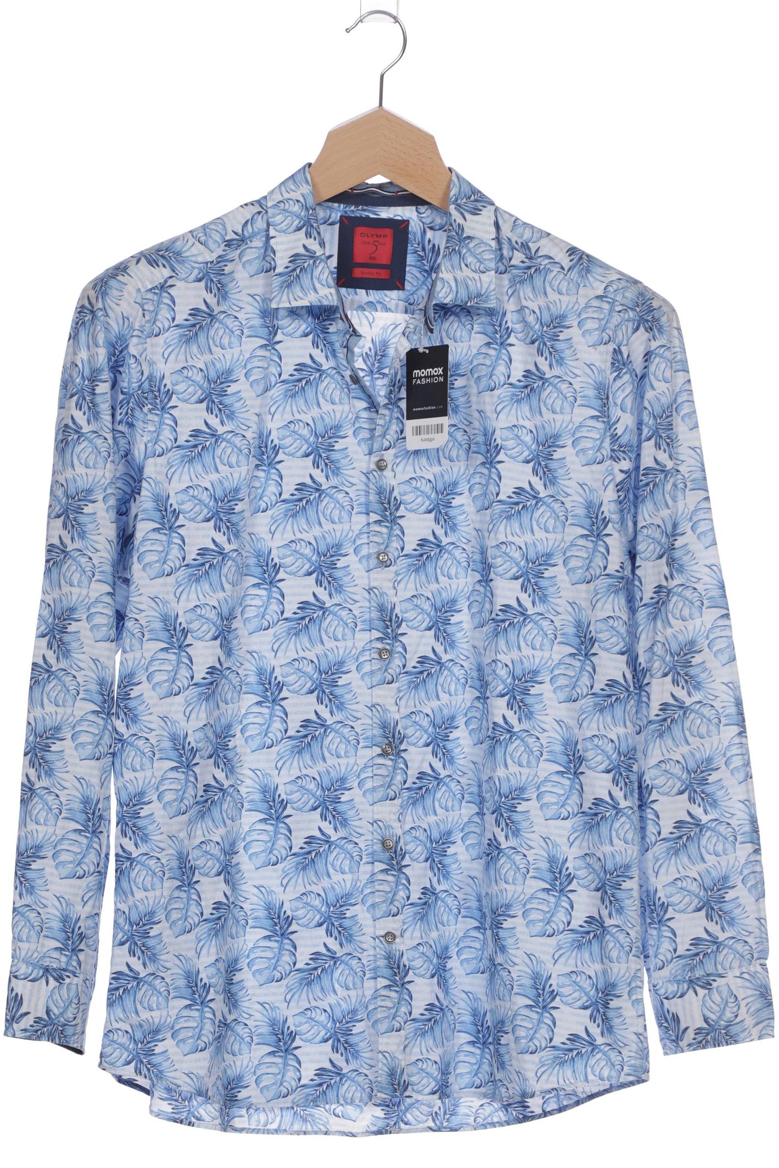 

Olymp Herren Hemd, blau, Gr. 56