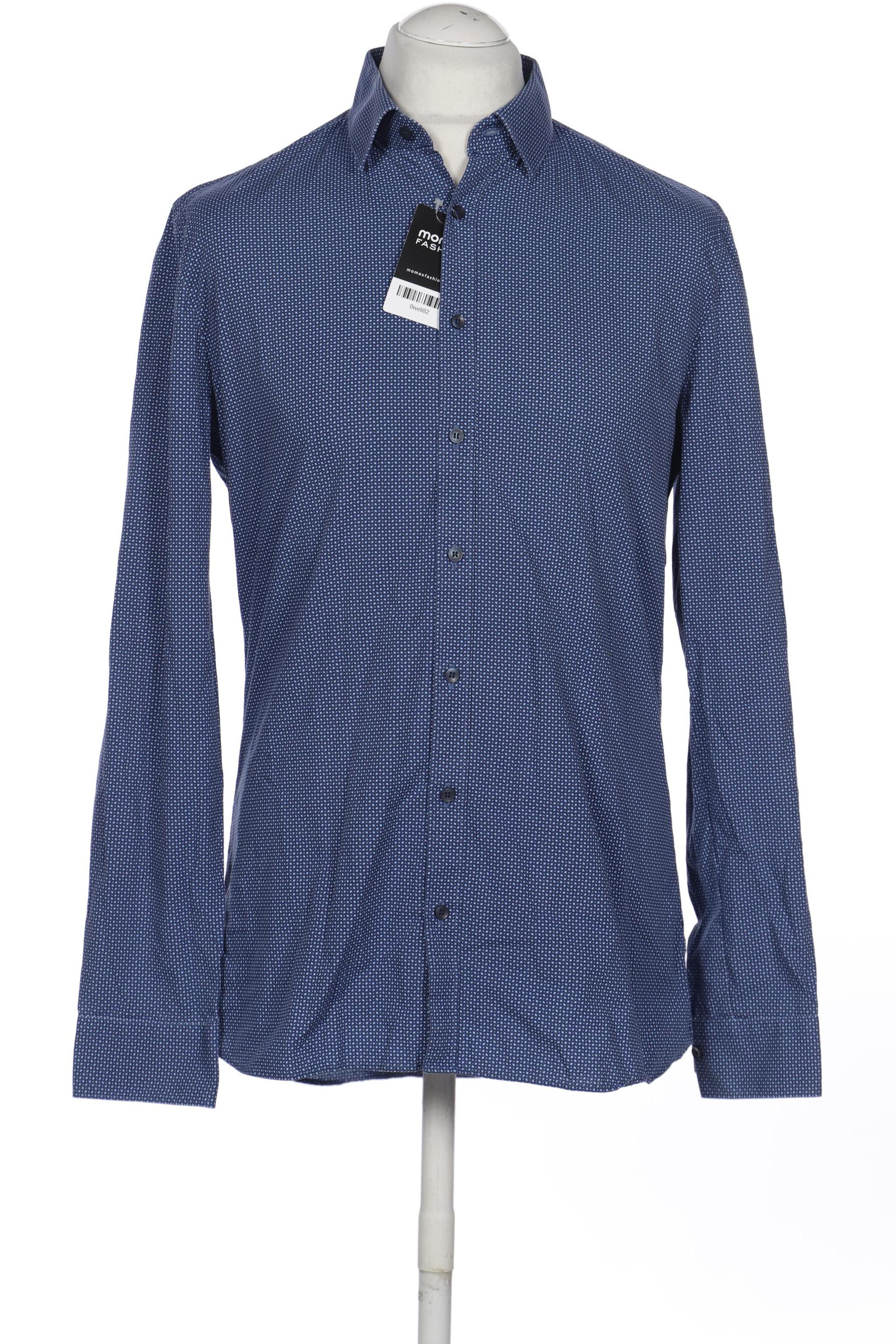 

Olymp Herren Hemd, blau, Gr. 52