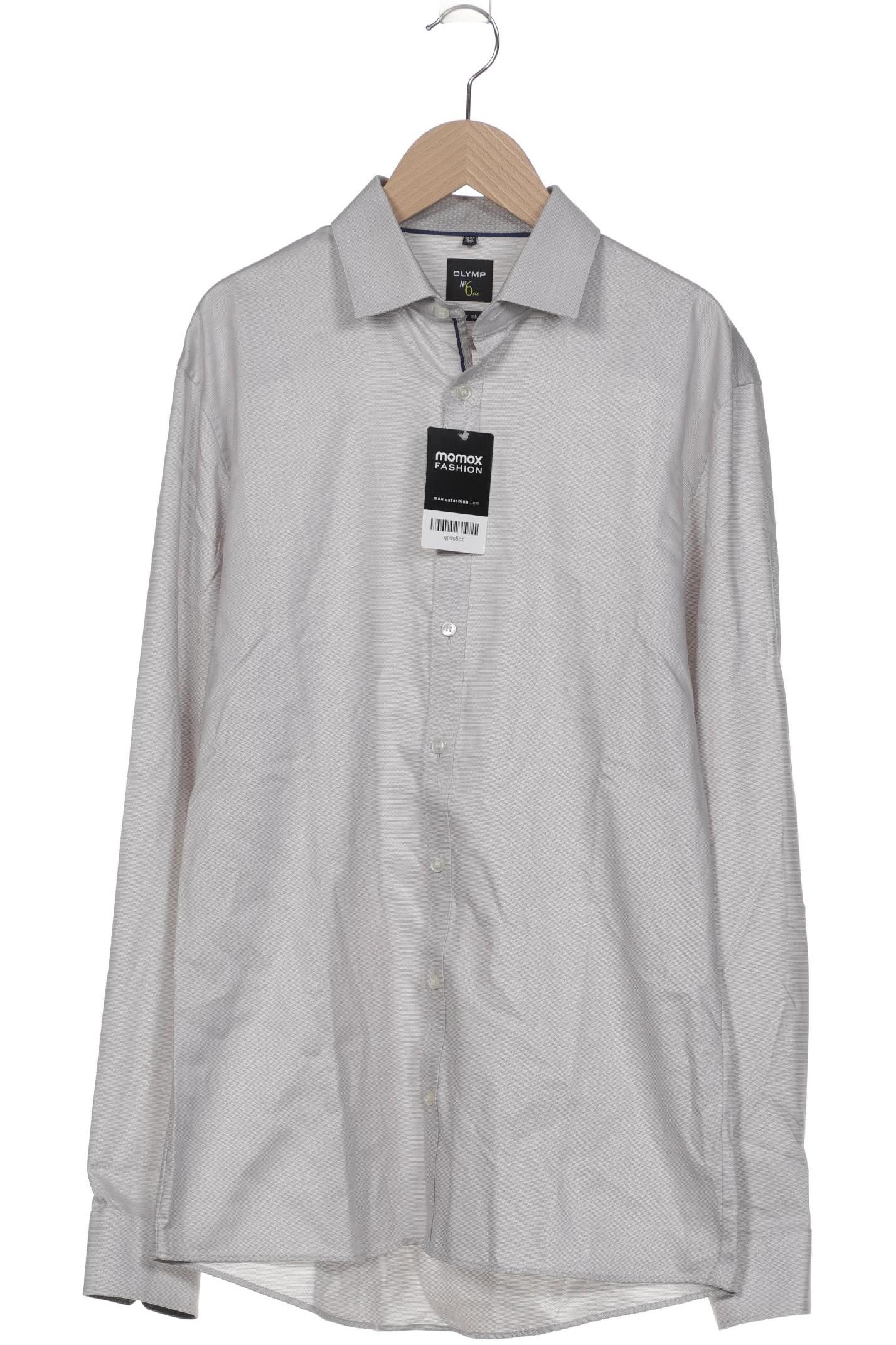 

Olymp Herren Hemd, silber, Gr. 50