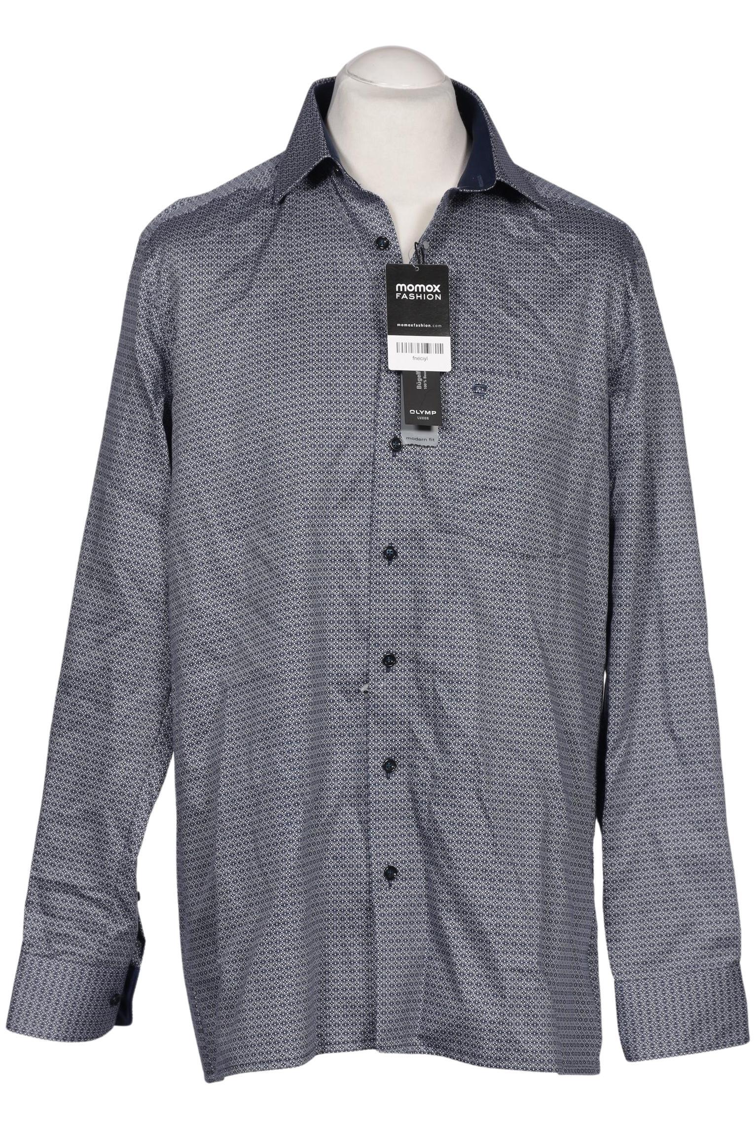 

Olymp Herren Hemd, marineblau, Gr. 52