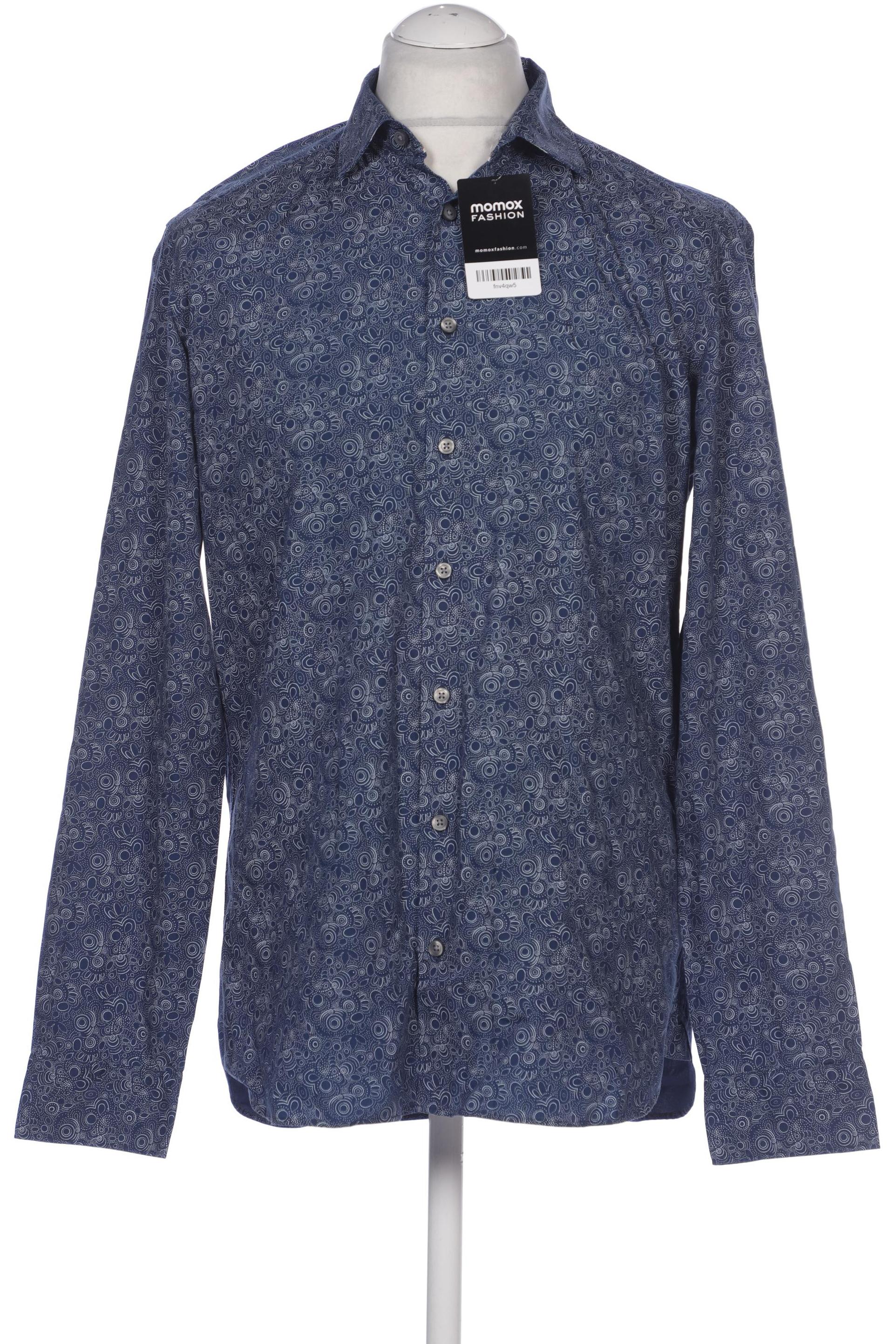 

Olymp Herren Hemd, marineblau, Gr. 52