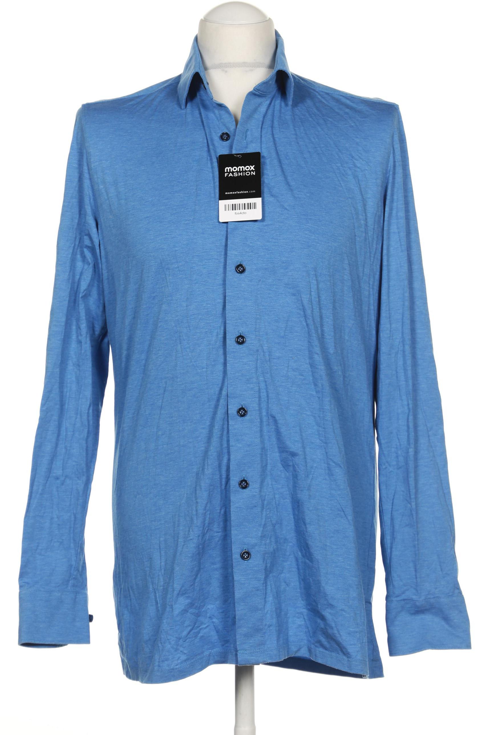 

Olymp Herren Hemd, blau