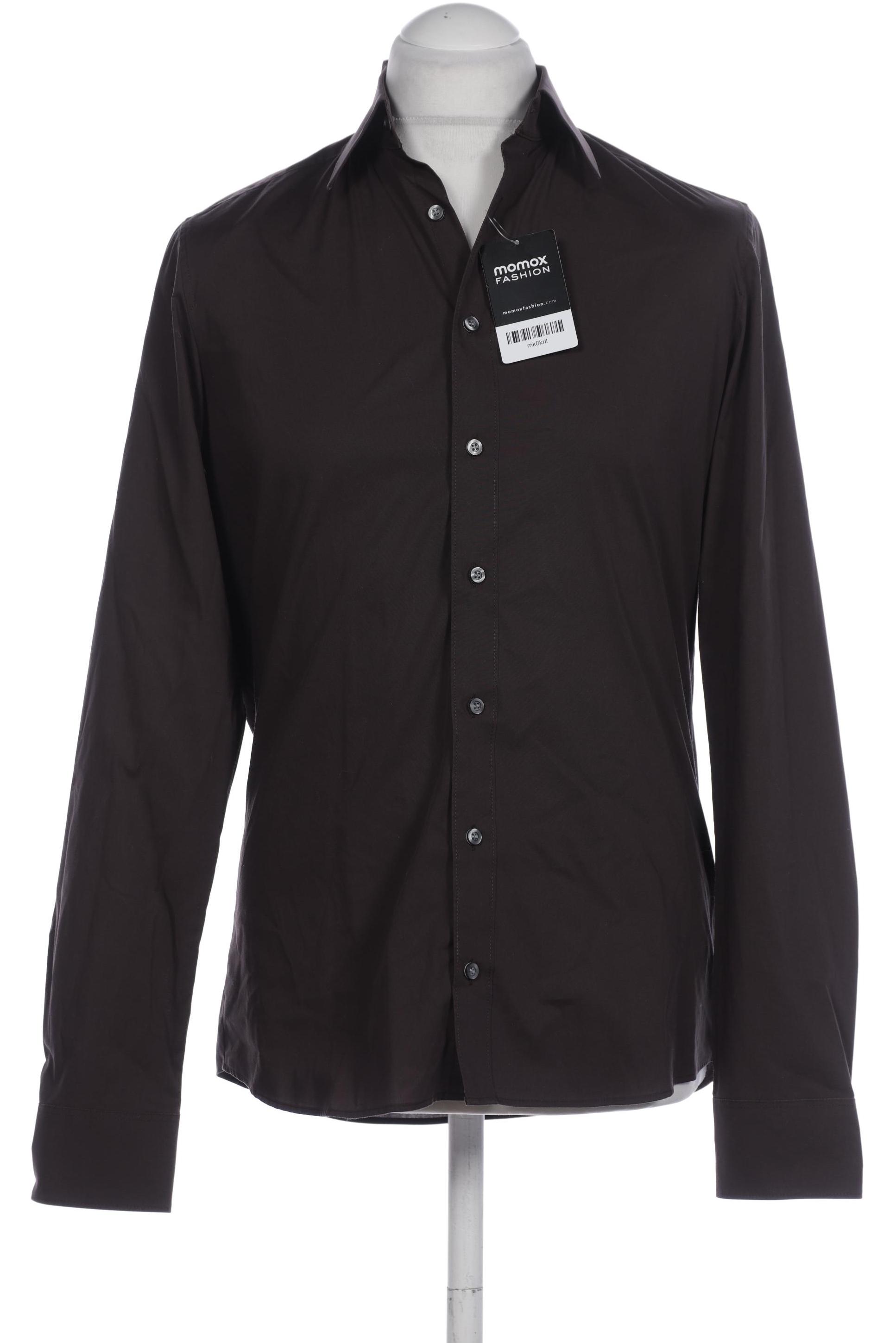 

Olymp Herren Hemd, braun, Gr. 48