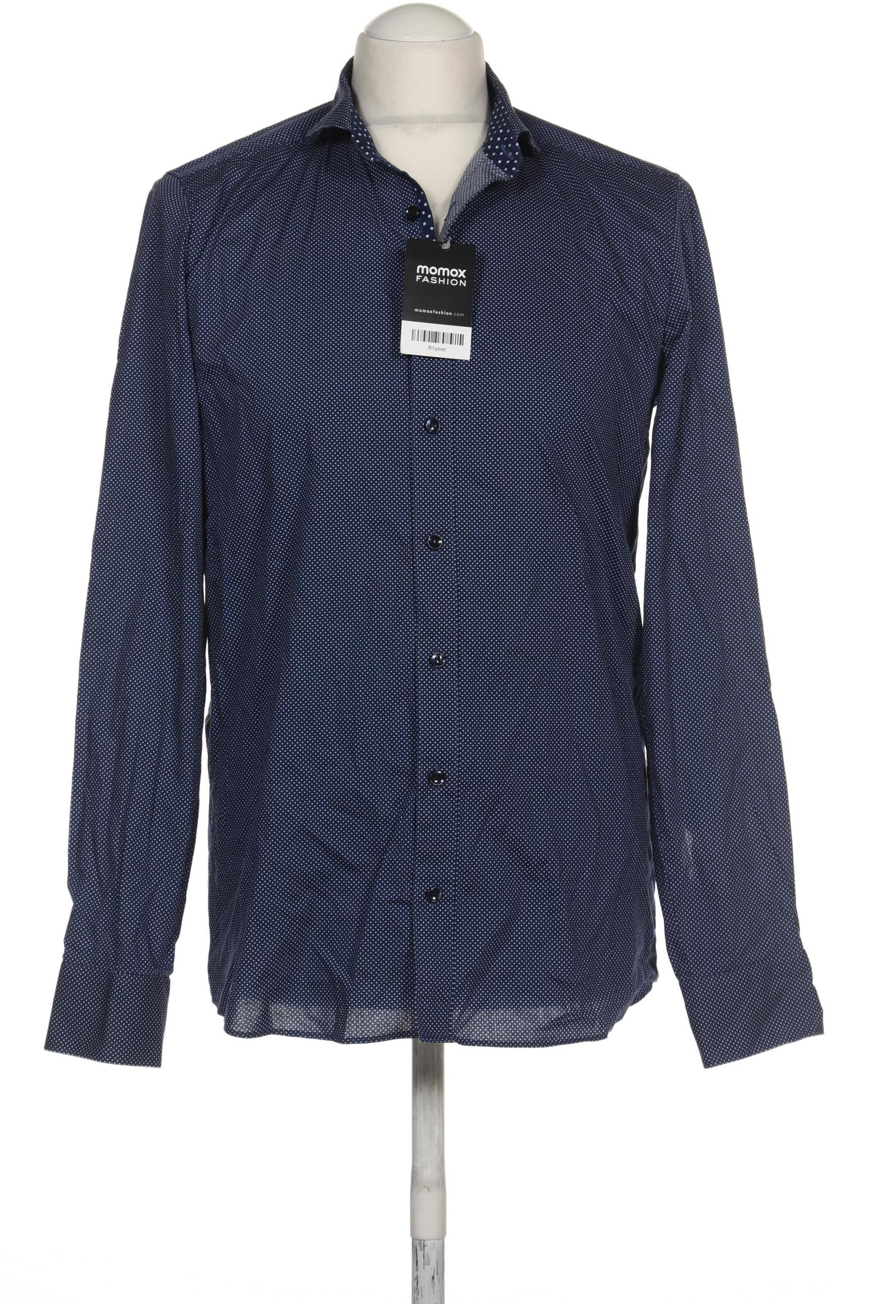 

Olymp Herren Hemd, marineblau