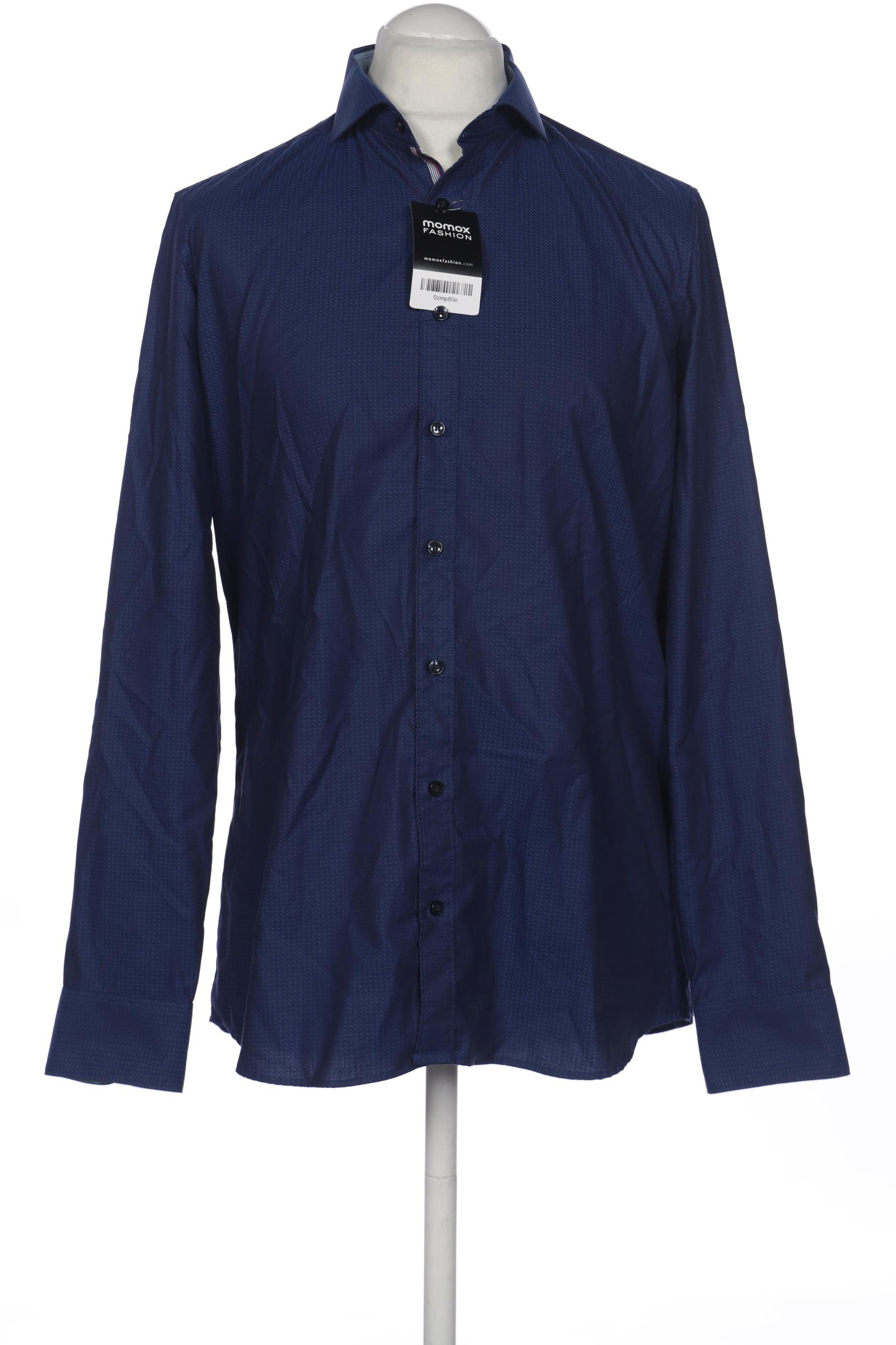 

Olymp Herren Hemd, marineblau, Gr. 52