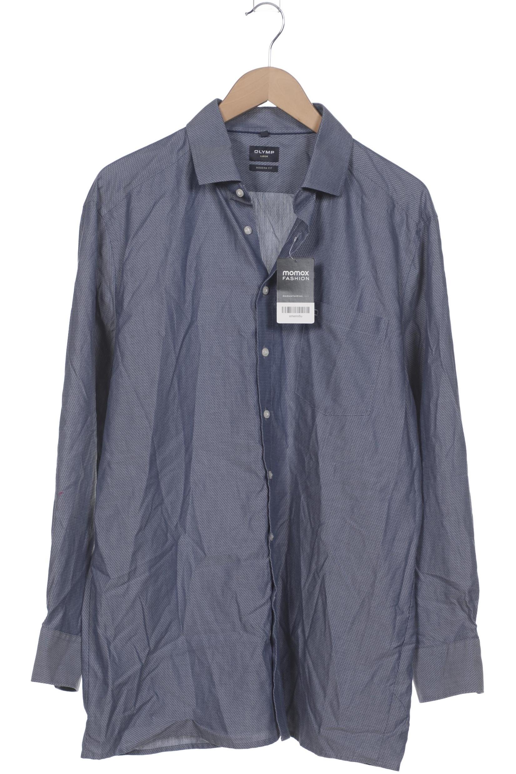 

Olymp Herren Hemd, blau, Gr. 56