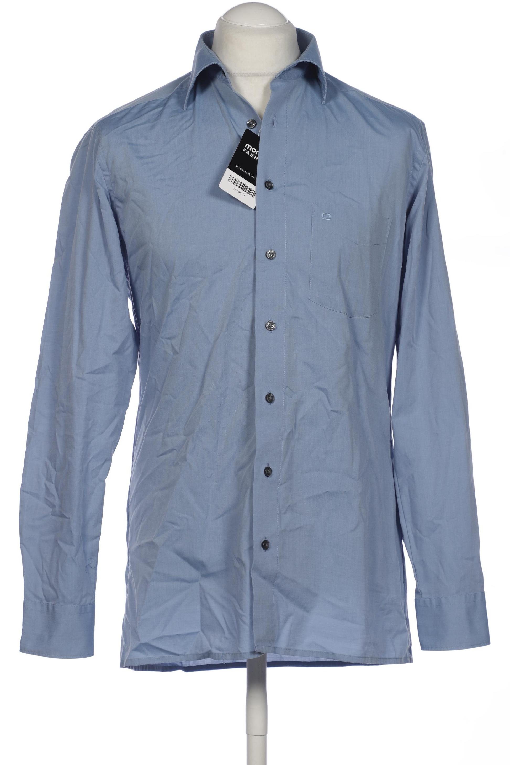 

Olymp Herren Hemd, blau, Gr. 50