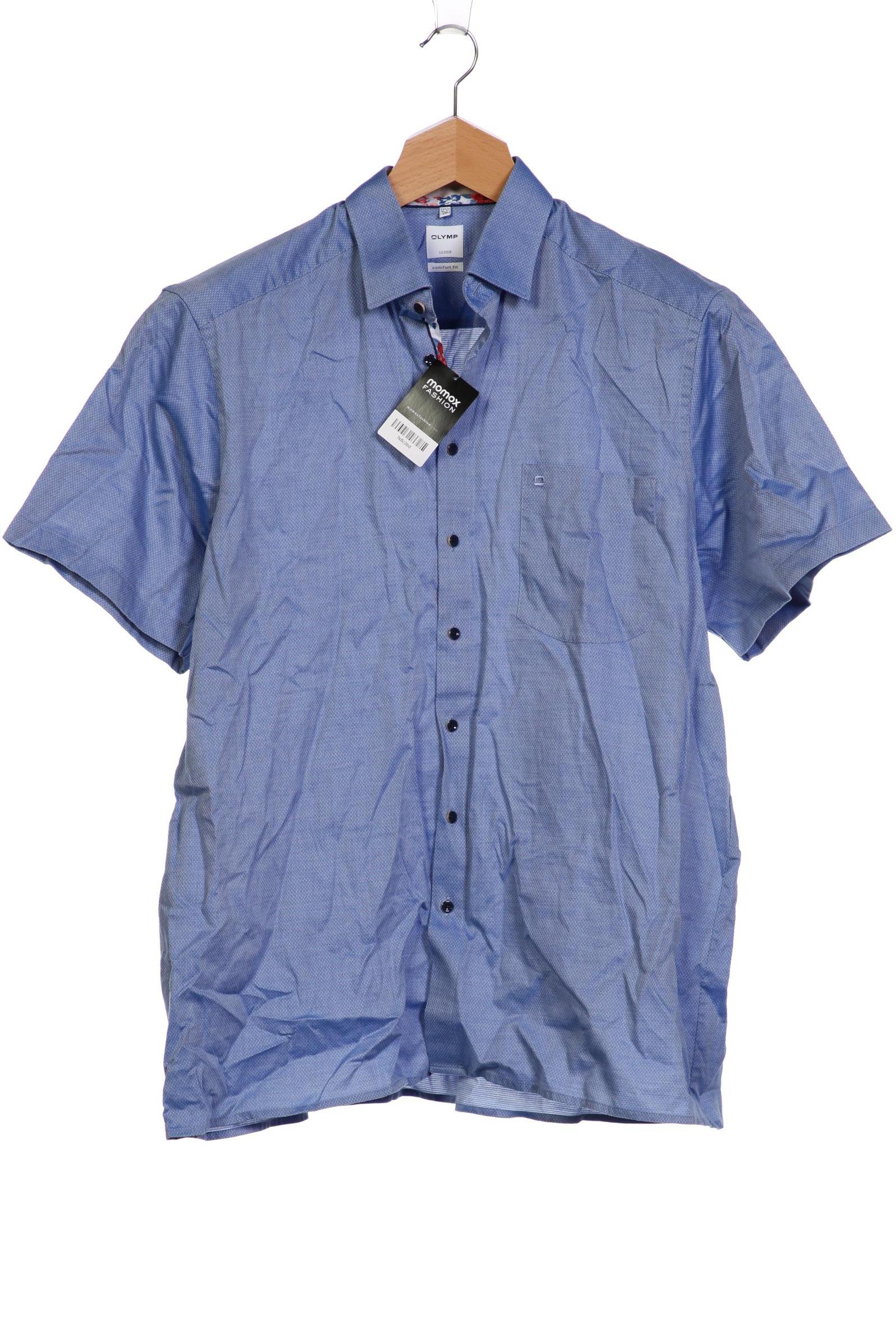

Olymp Herren Hemd, blau, Gr. 56