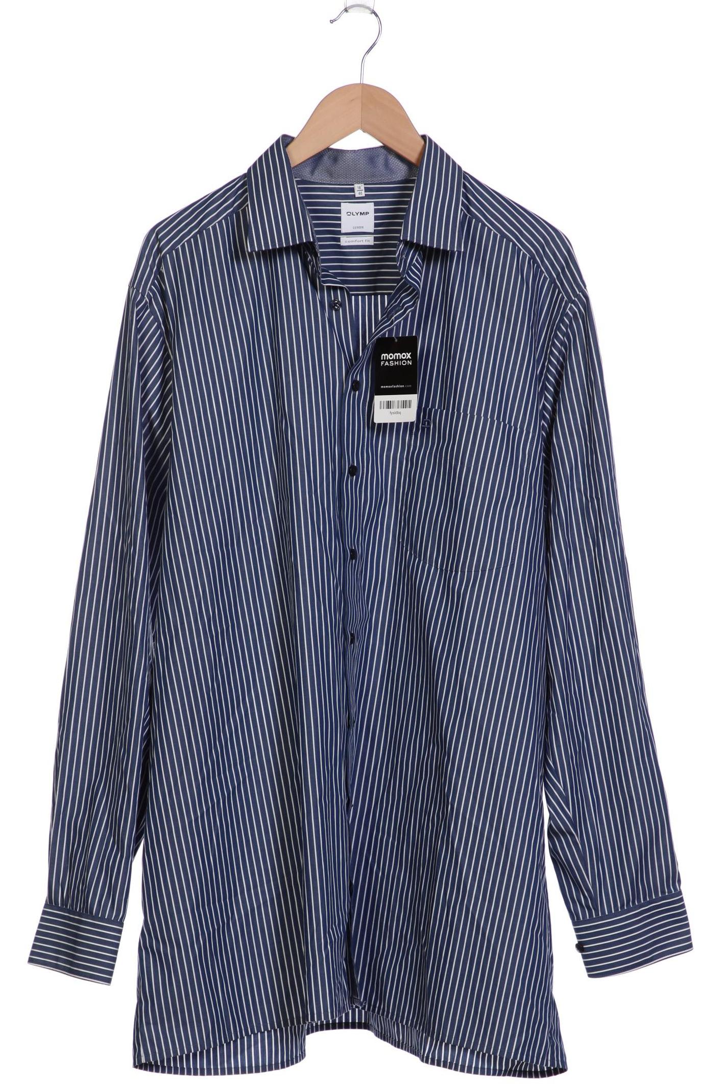 

Olymp Herren Hemd, marineblau, Gr. 56