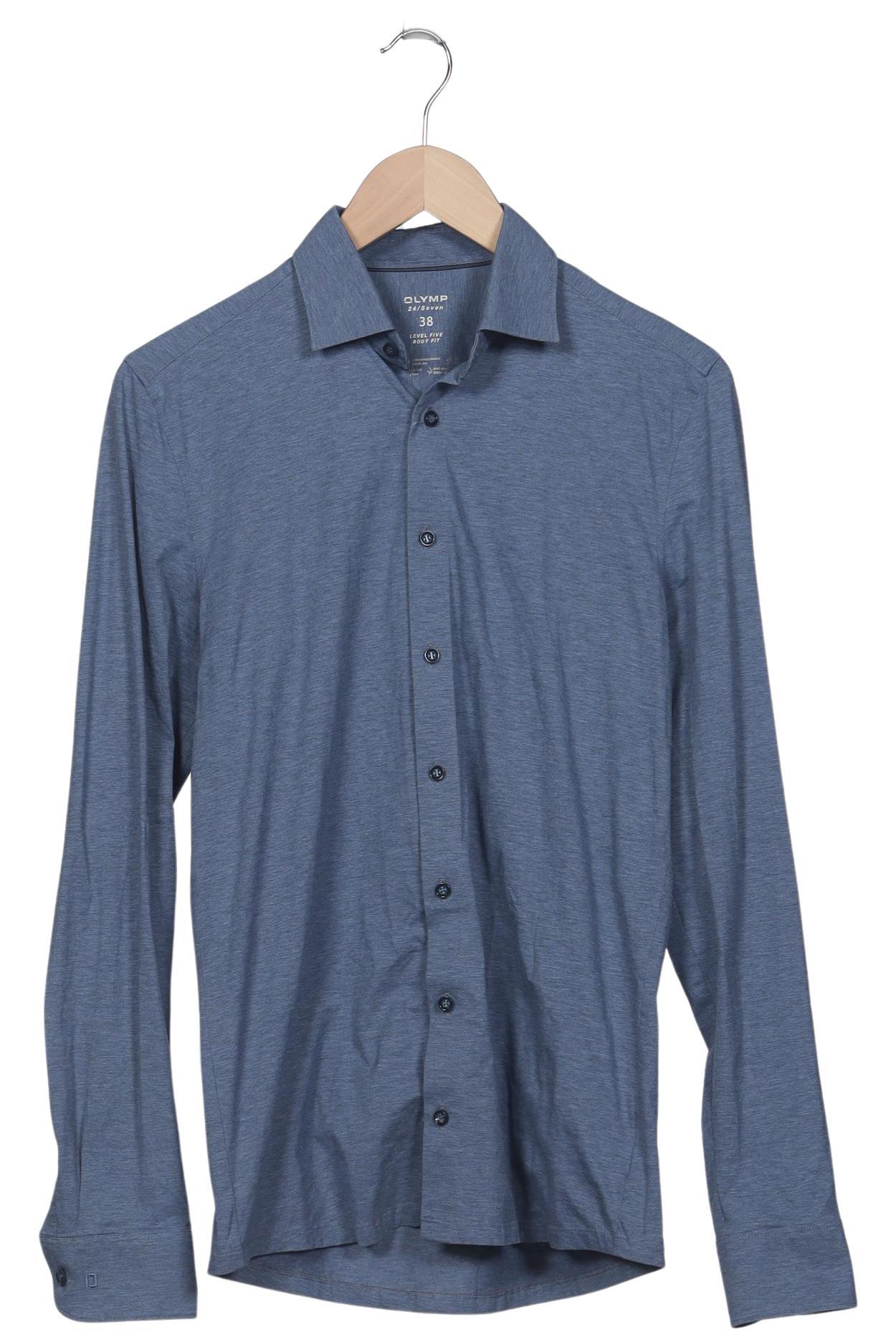 

Olymp Herren Hemd, blau, Gr. 46