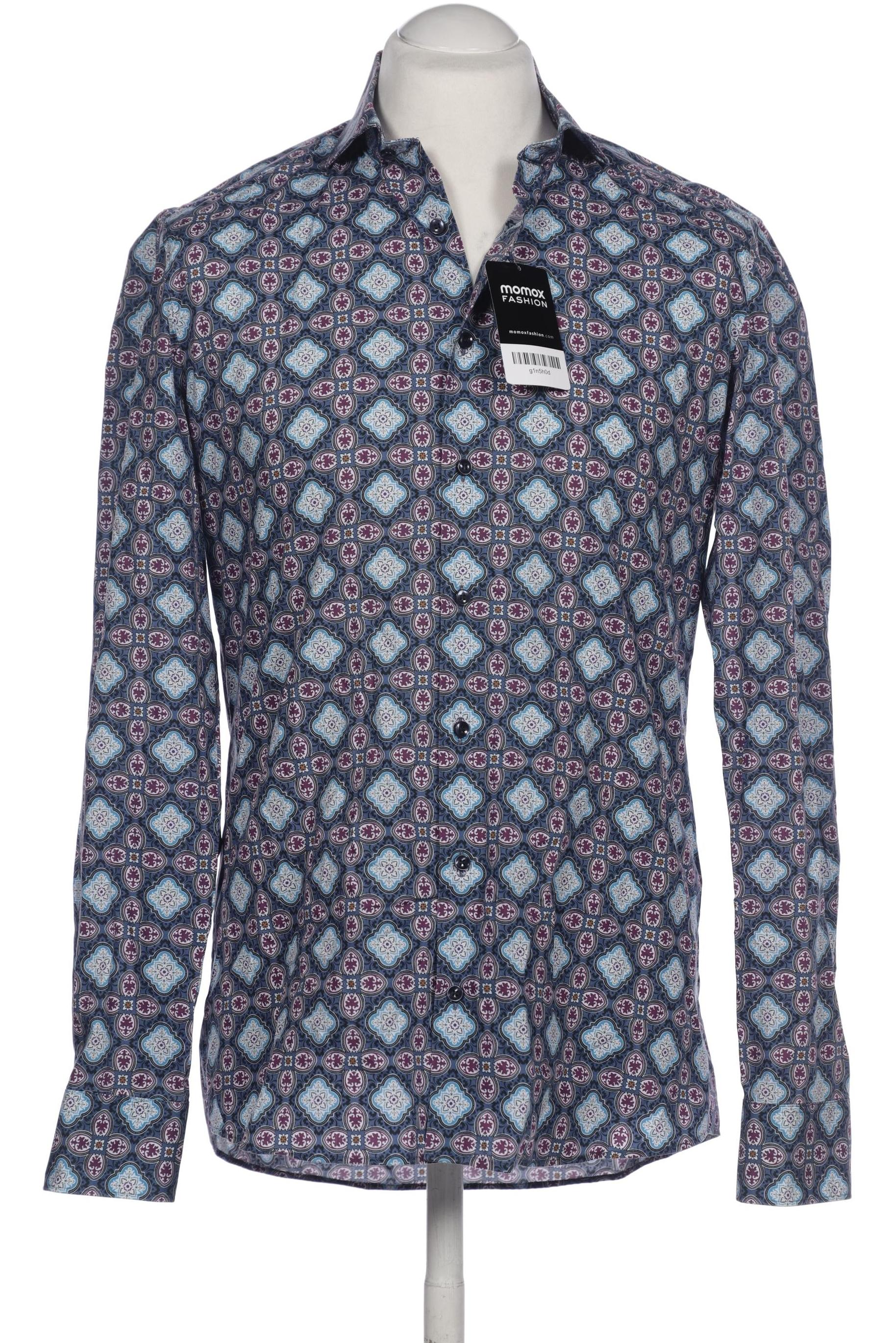 

Olymp Herren Hemd, marineblau, Gr. 52