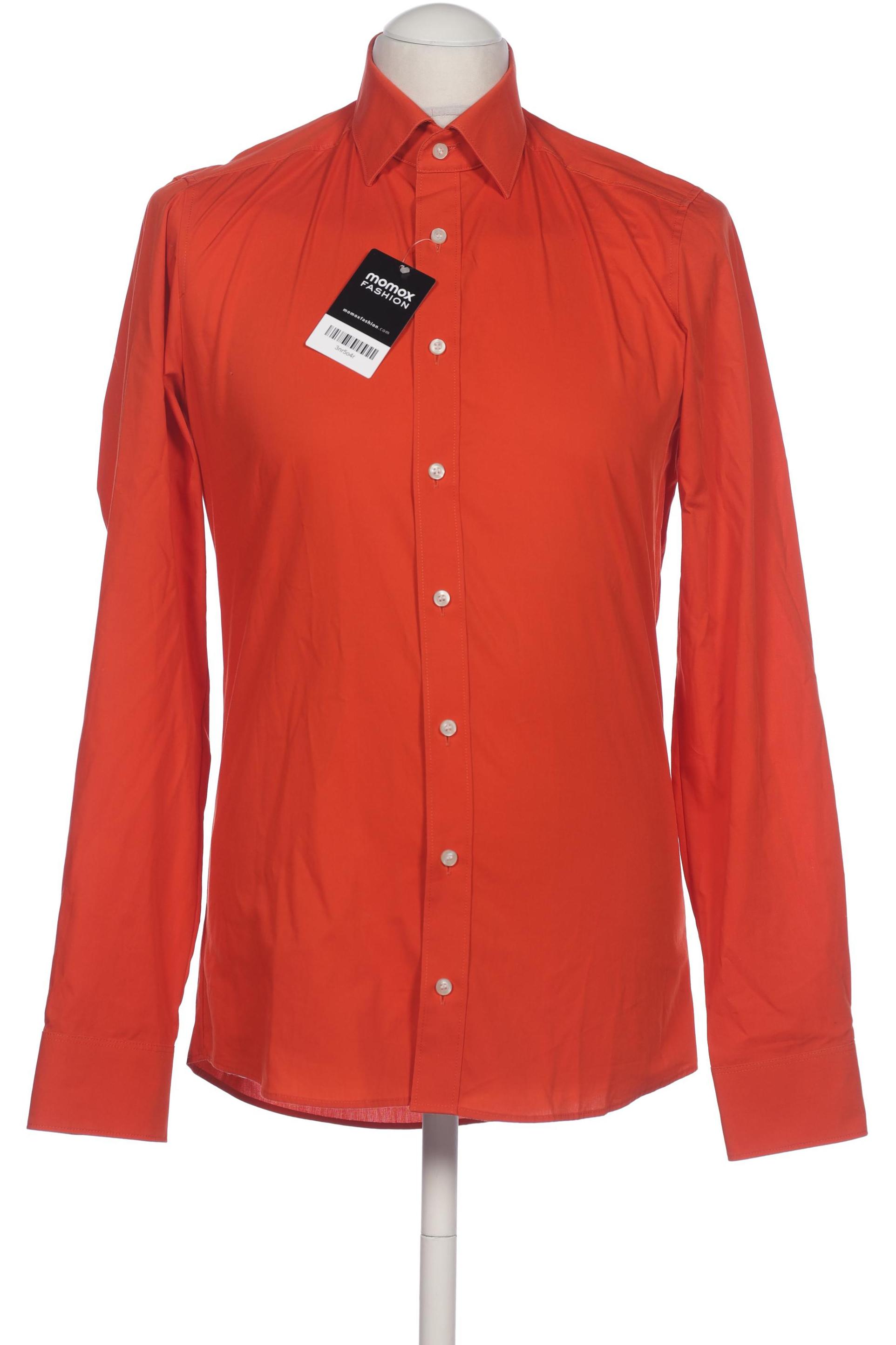 

Olymp Herren Hemd, orange, Gr. 46