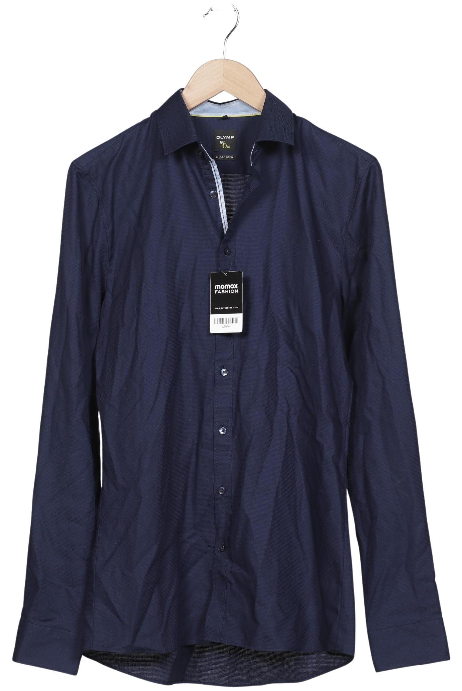 

Olymp Herren Hemd, marineblau, Gr. 48