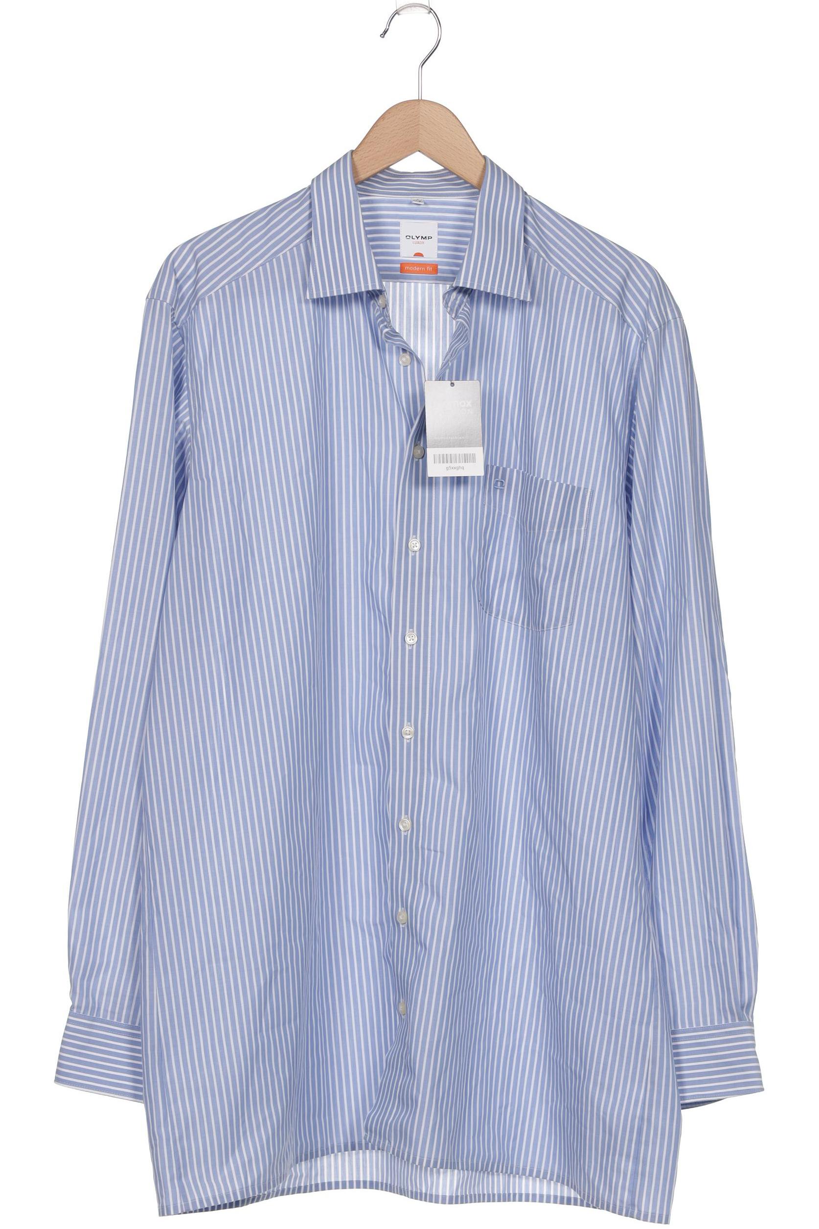 

Olymp Herren Hemd, blau, Gr. 56