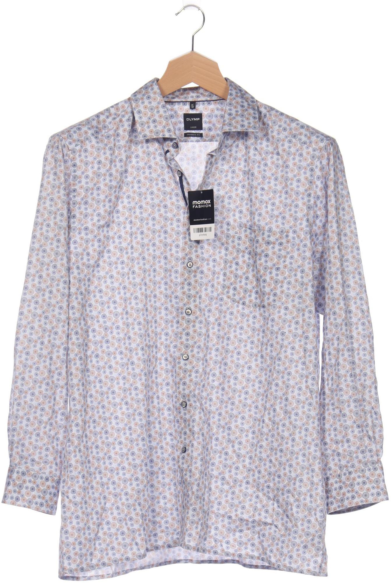 

Olymp Herren Hemd, blau, Gr. 56