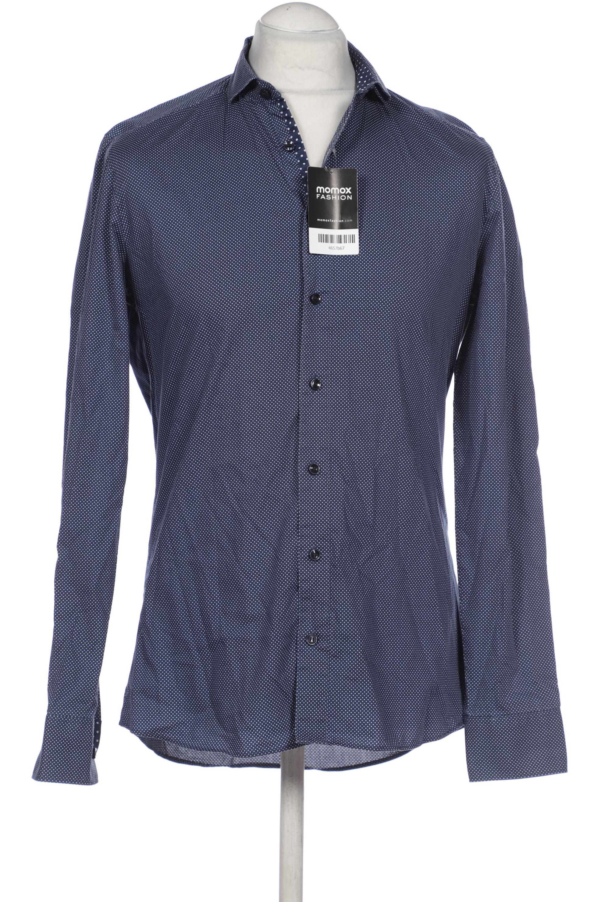 

Olymp Herren Hemd, marineblau, Gr. 48
