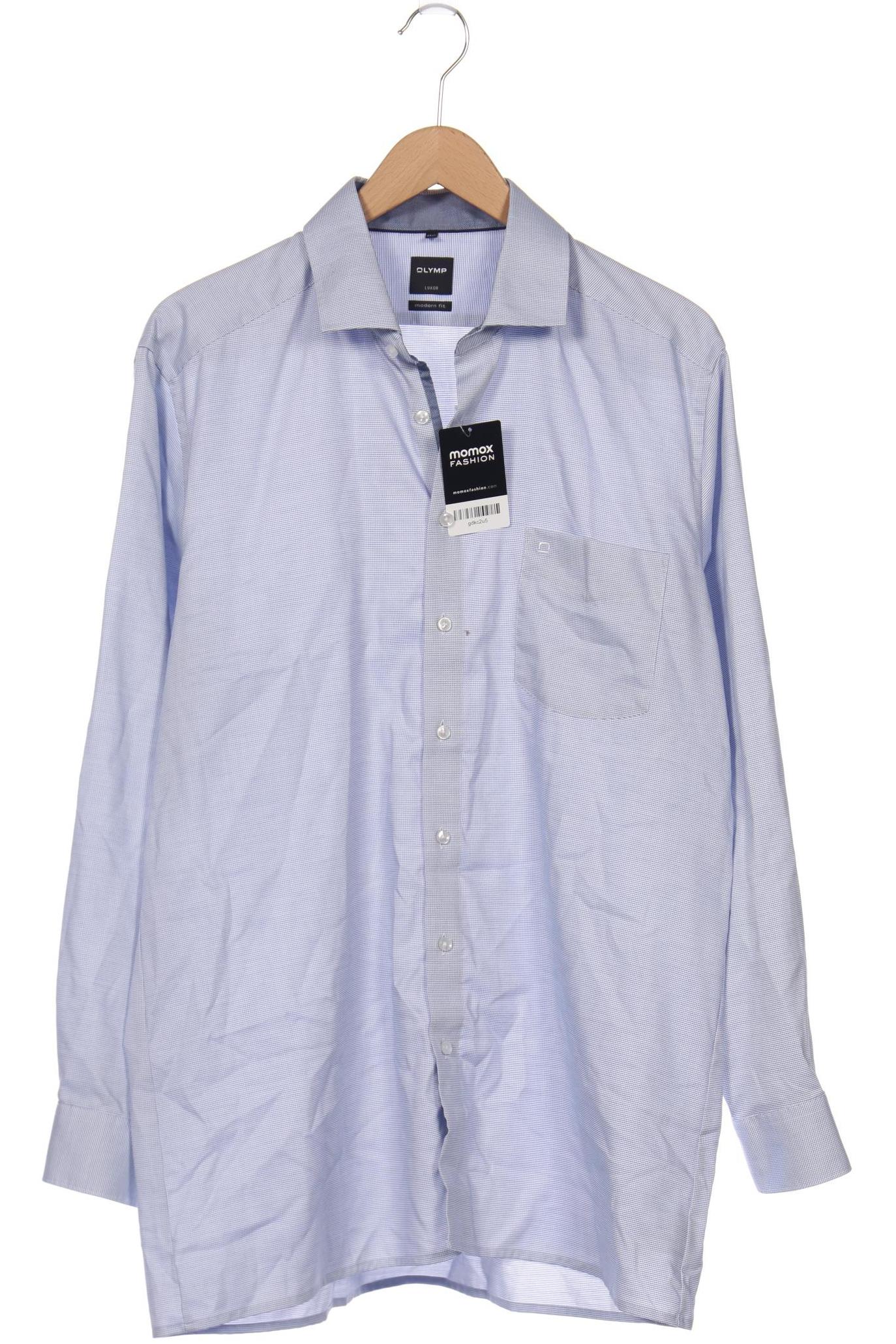 

Olymp Herren Hemd, blau