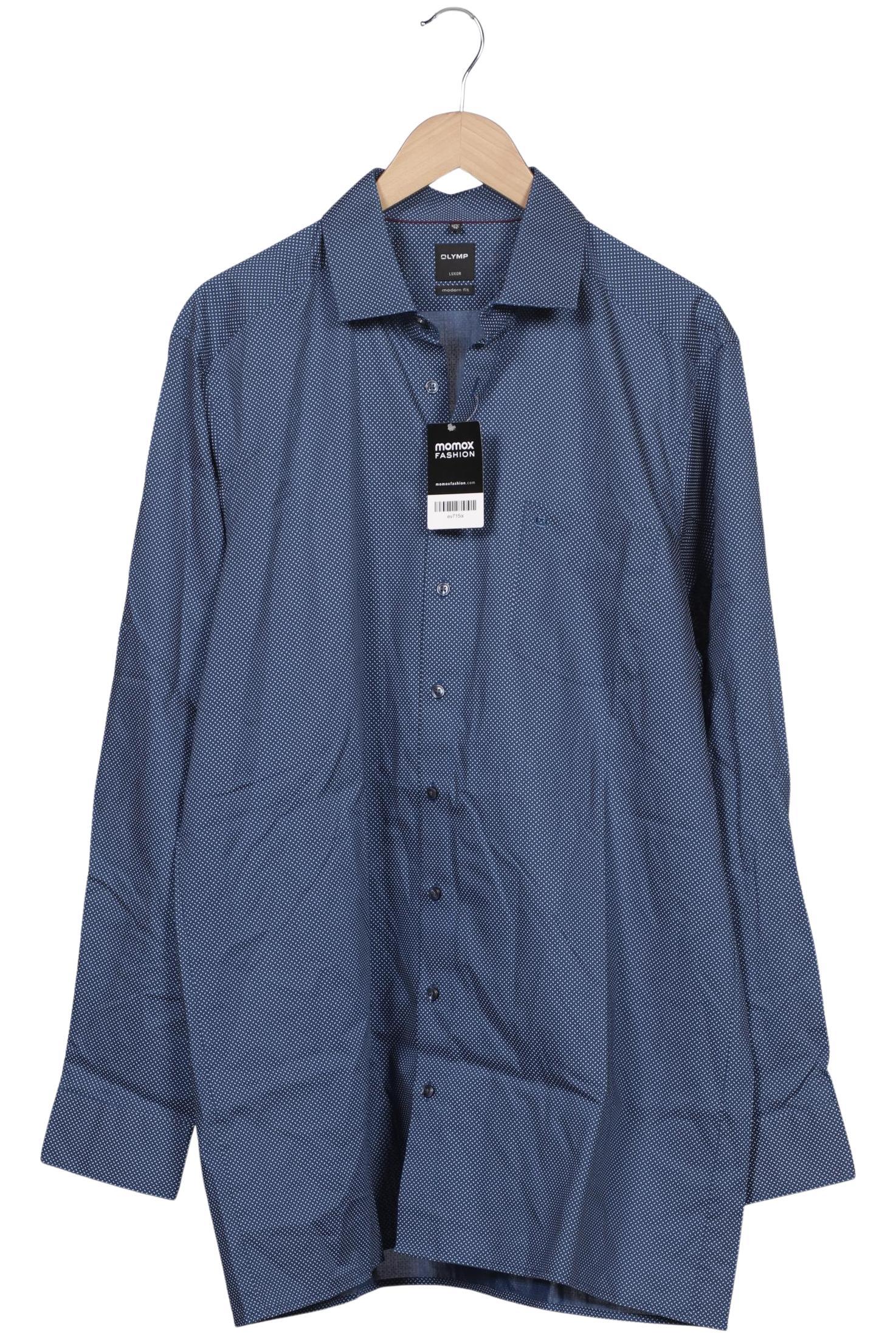 

Olymp Herren Hemd, marineblau, Gr. 56