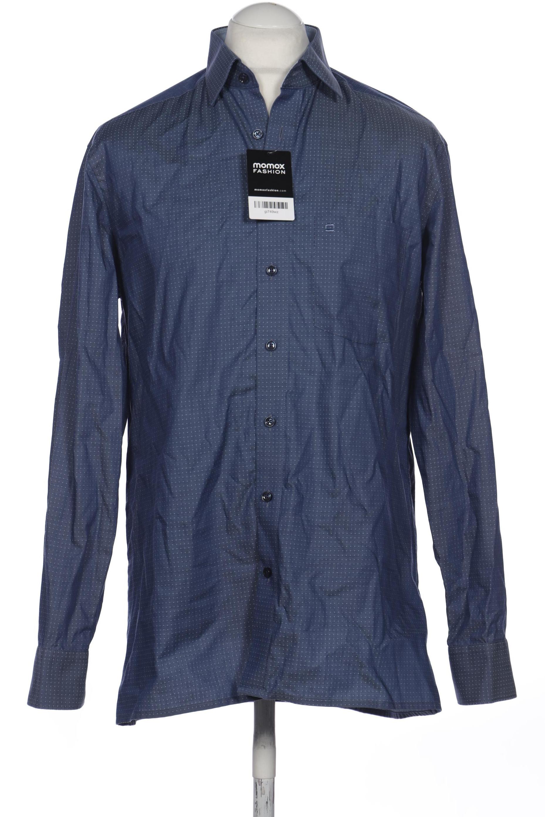 

Olymp Herren Hemd, blau