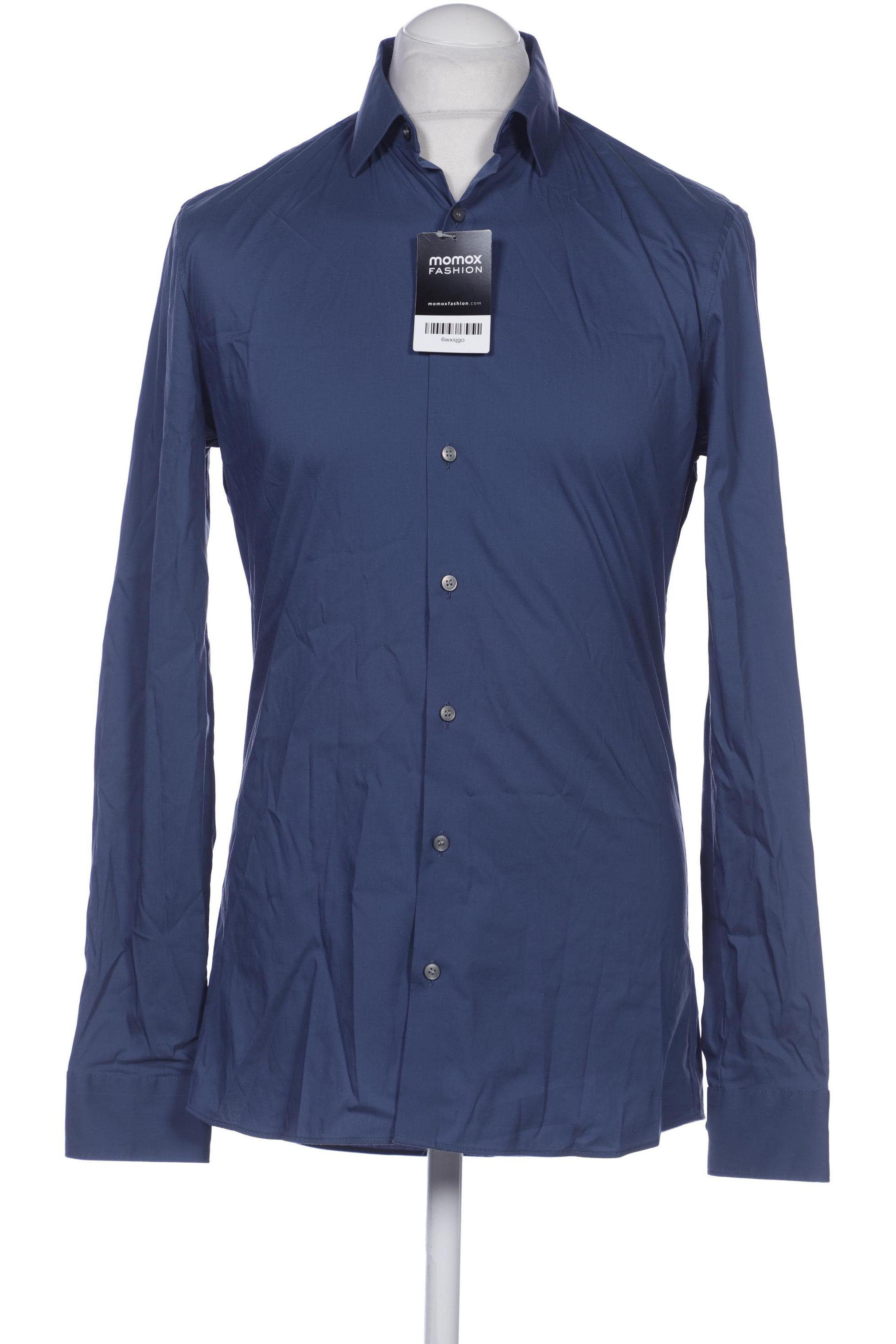 

Olymp Herren Hemd, marineblau, Gr. 48