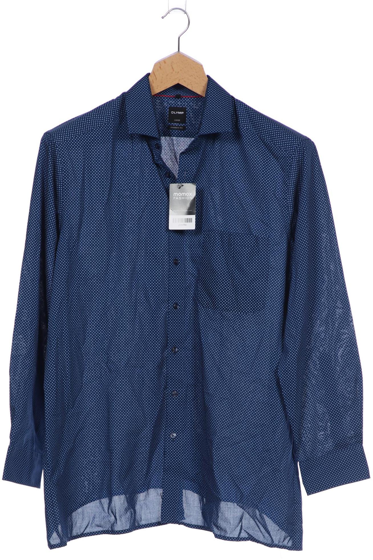 

Olymp Herren Hemd, marineblau, Gr. 56