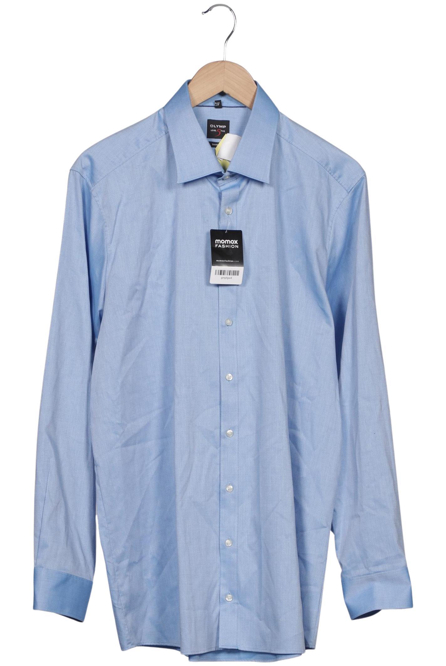 

Olymp Herren Hemd, blau, Gr. 56