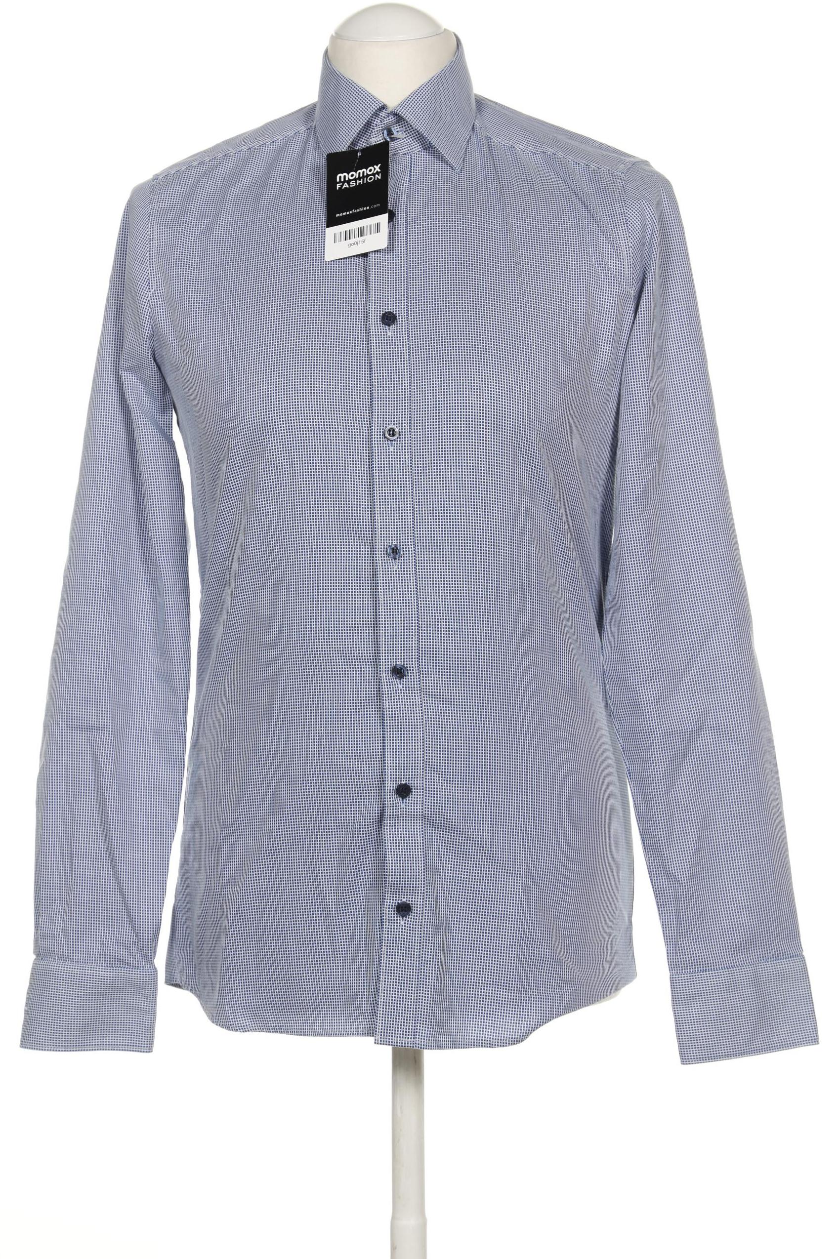 

Olymp Herren Hemd, blau